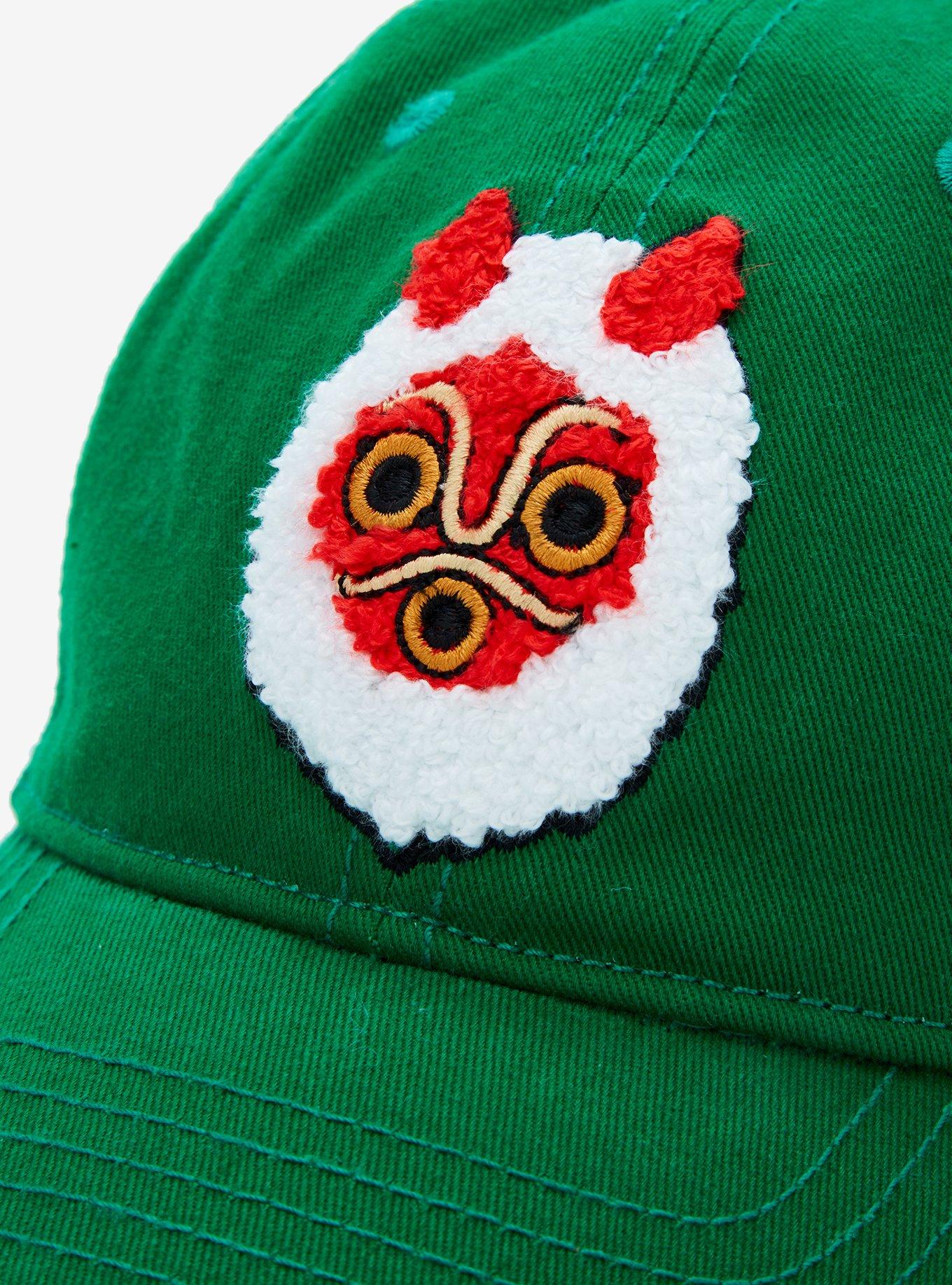 Studio Ghibli Princess Mononoke Mask Chenille Ball Cap — BoxLunch Exclusive, , alternate