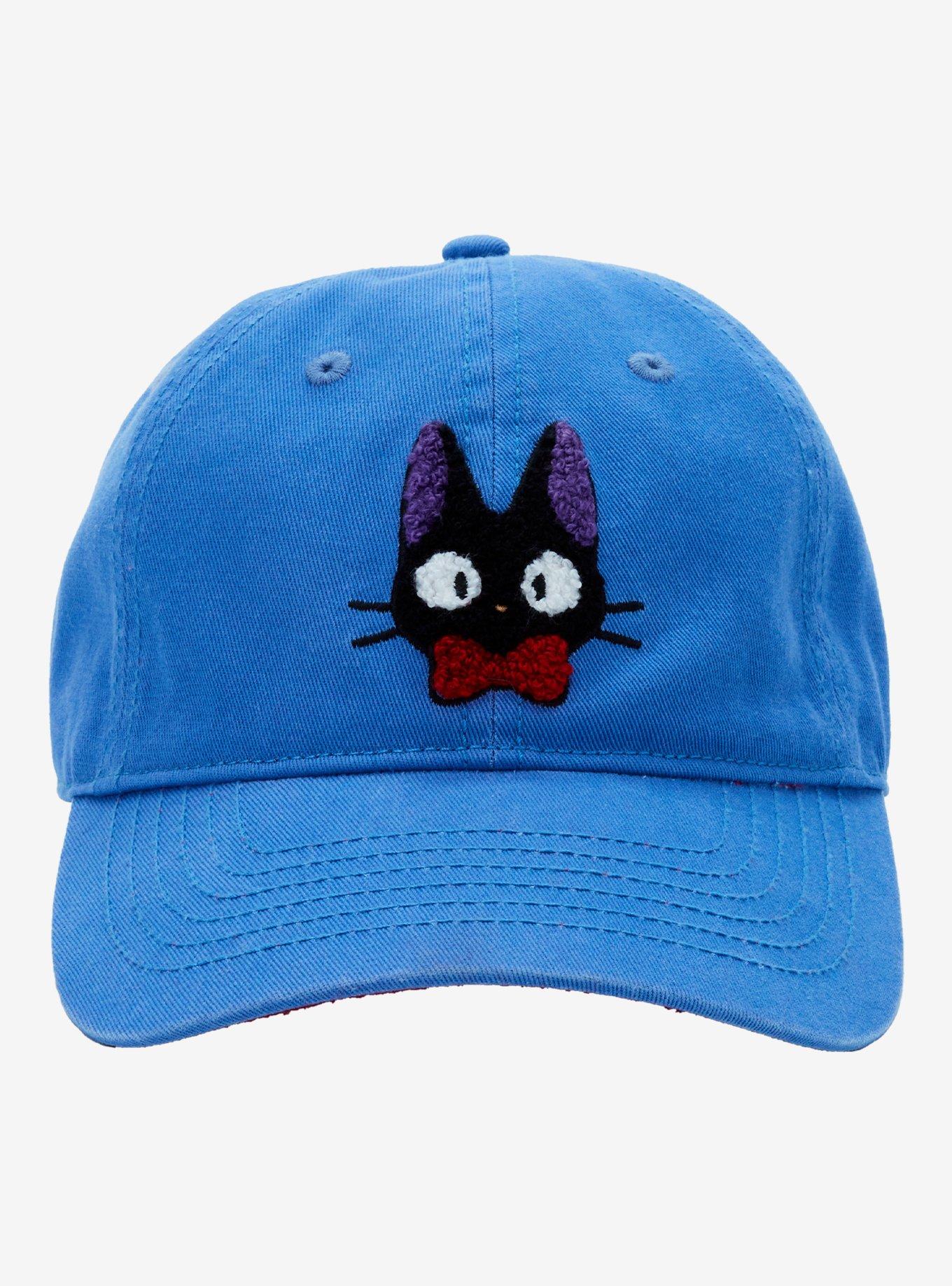 Studio Ghibli Kiki's Delivery Service Jiji Chenille Ball Cap &mdash; BoxLunch Exclusive, , alternate