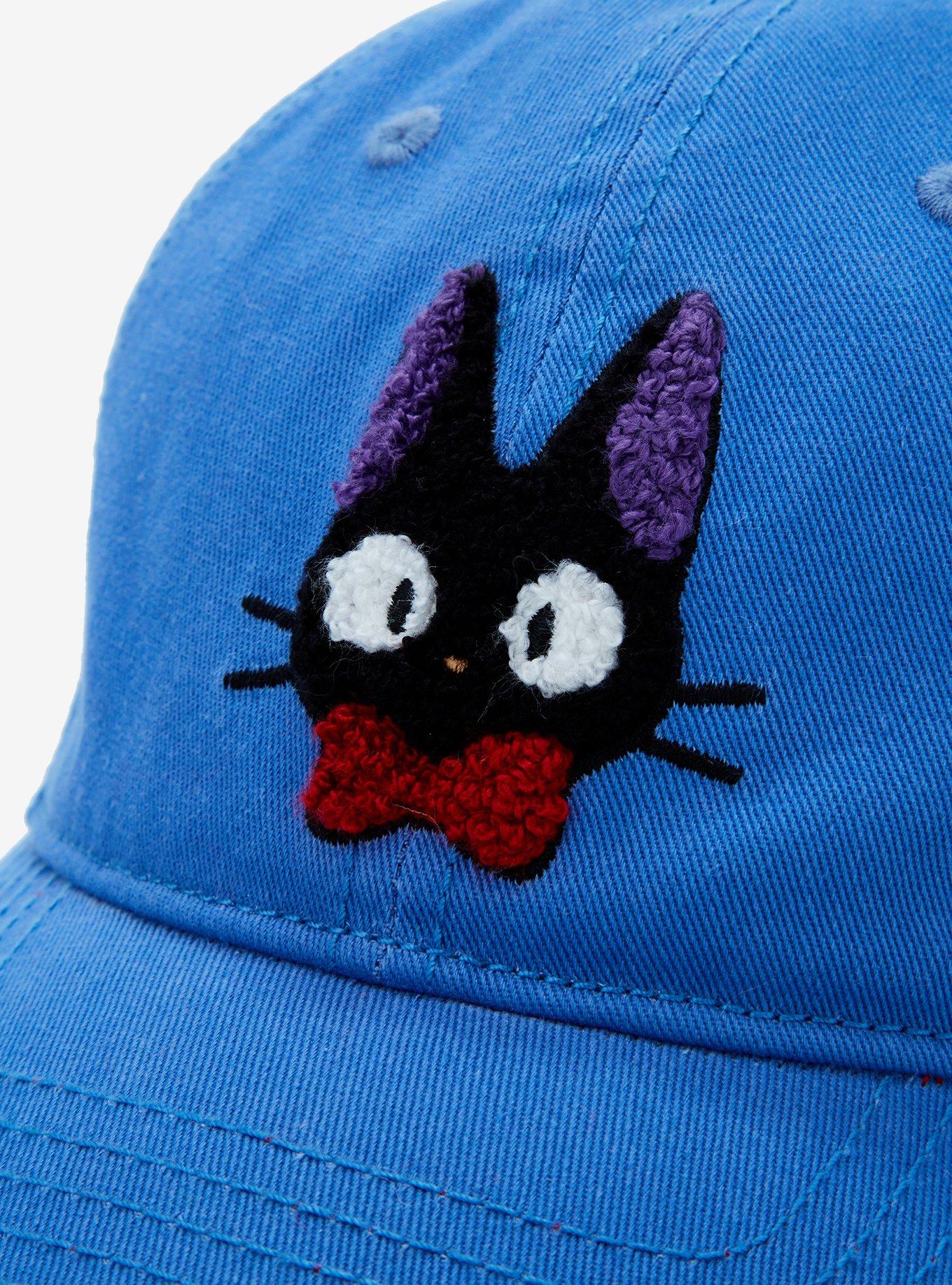 Studio Ghibli Kiki's Delivery Service Jiji Chenille Ball Cap &mdash; BoxLunch Exclusive, , alternate