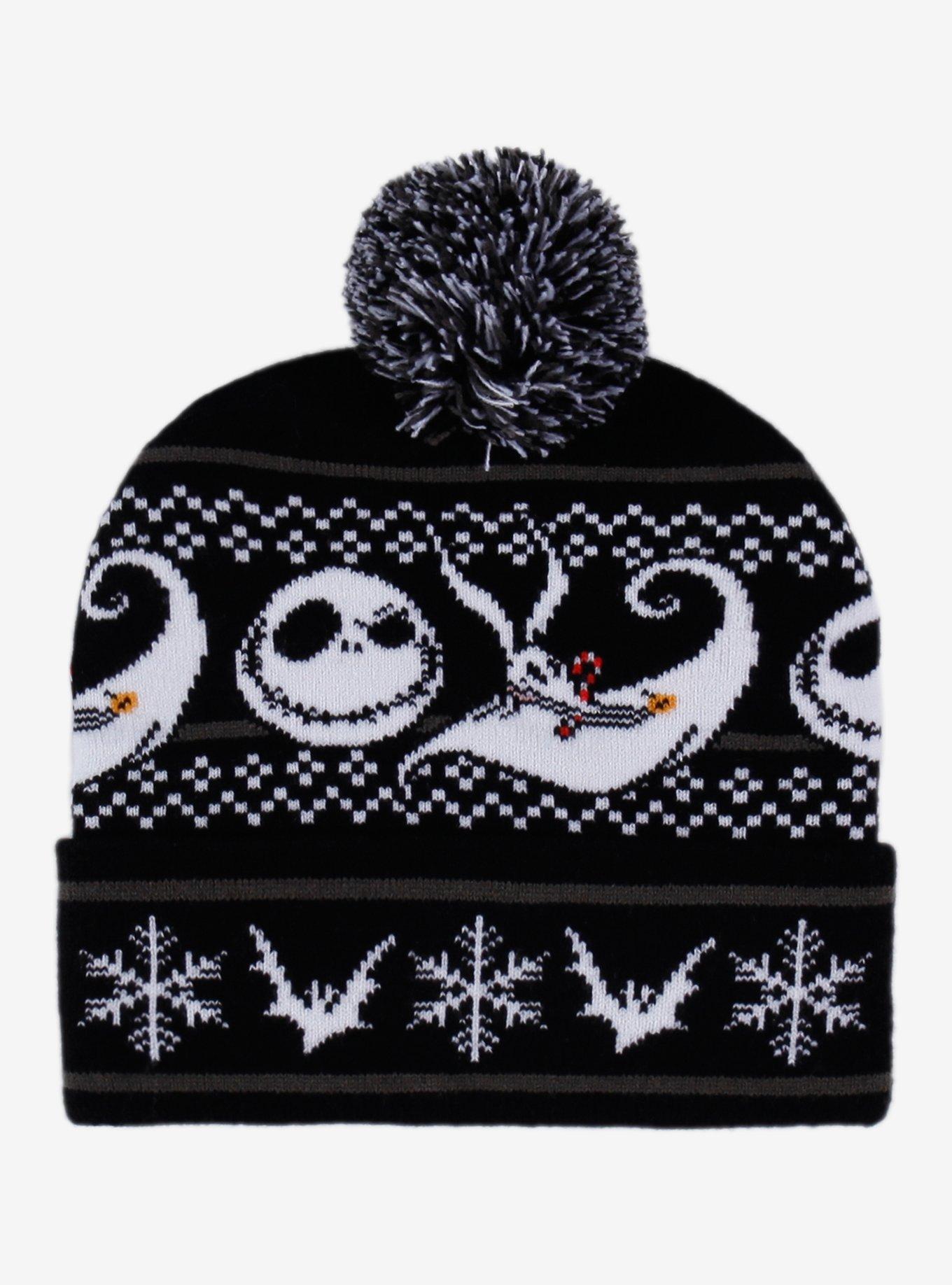 The Nightmare Before Christmas Jack Zero Pom Beanie, , alternate