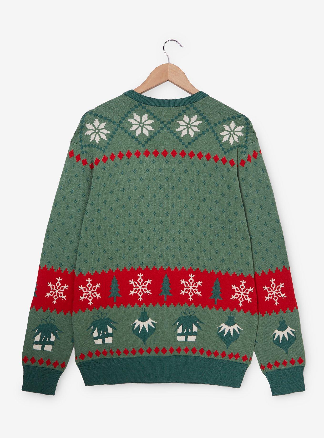 Muppets Kermit Wreath Holiday Sweater - BoxLunch Exclusive, , hi-res