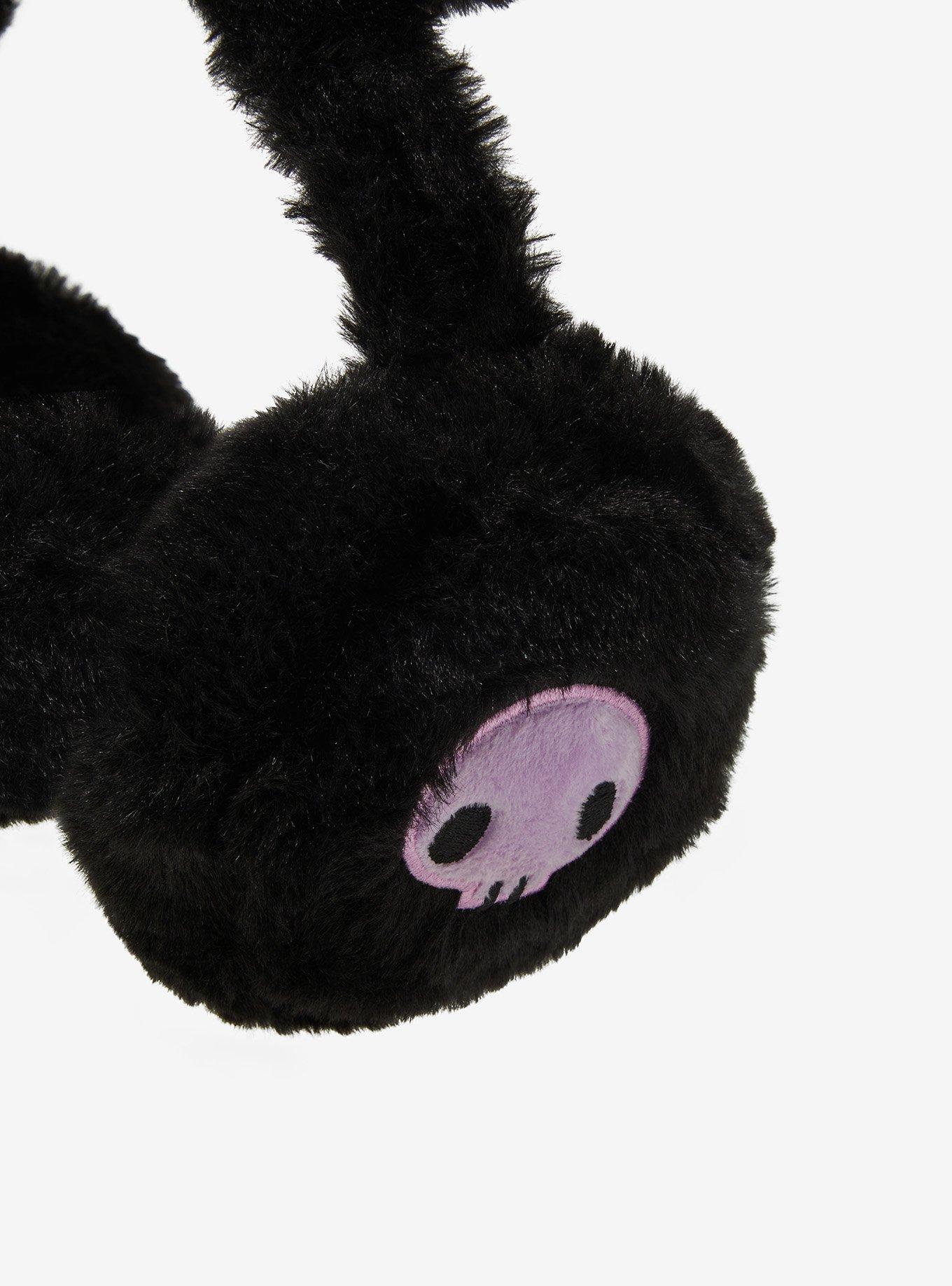 Kuromi Fuzzy Earmuffs, , alternate