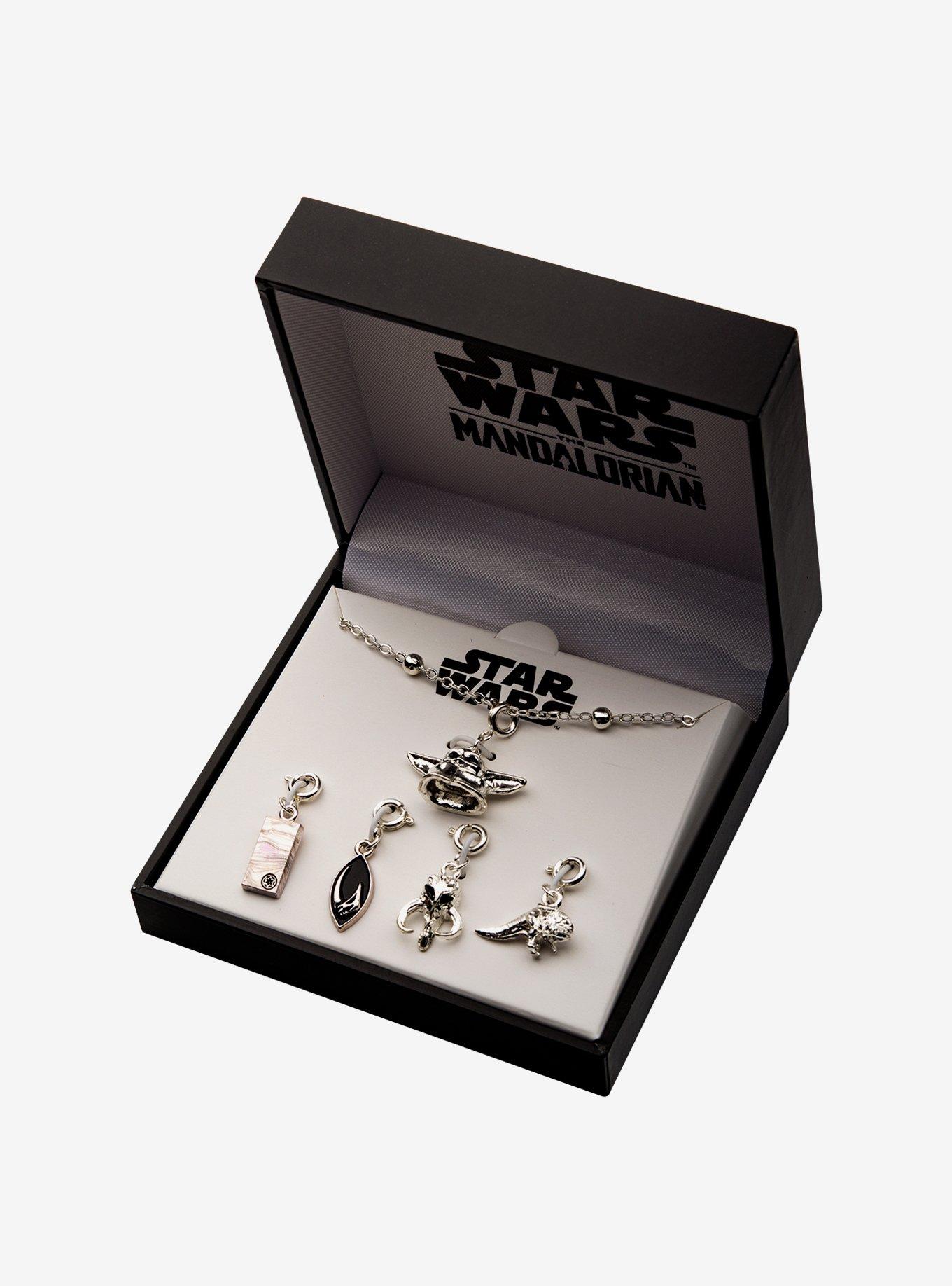 Star Wars The Mandalorian Interchangeable Charm Pendant Necklace