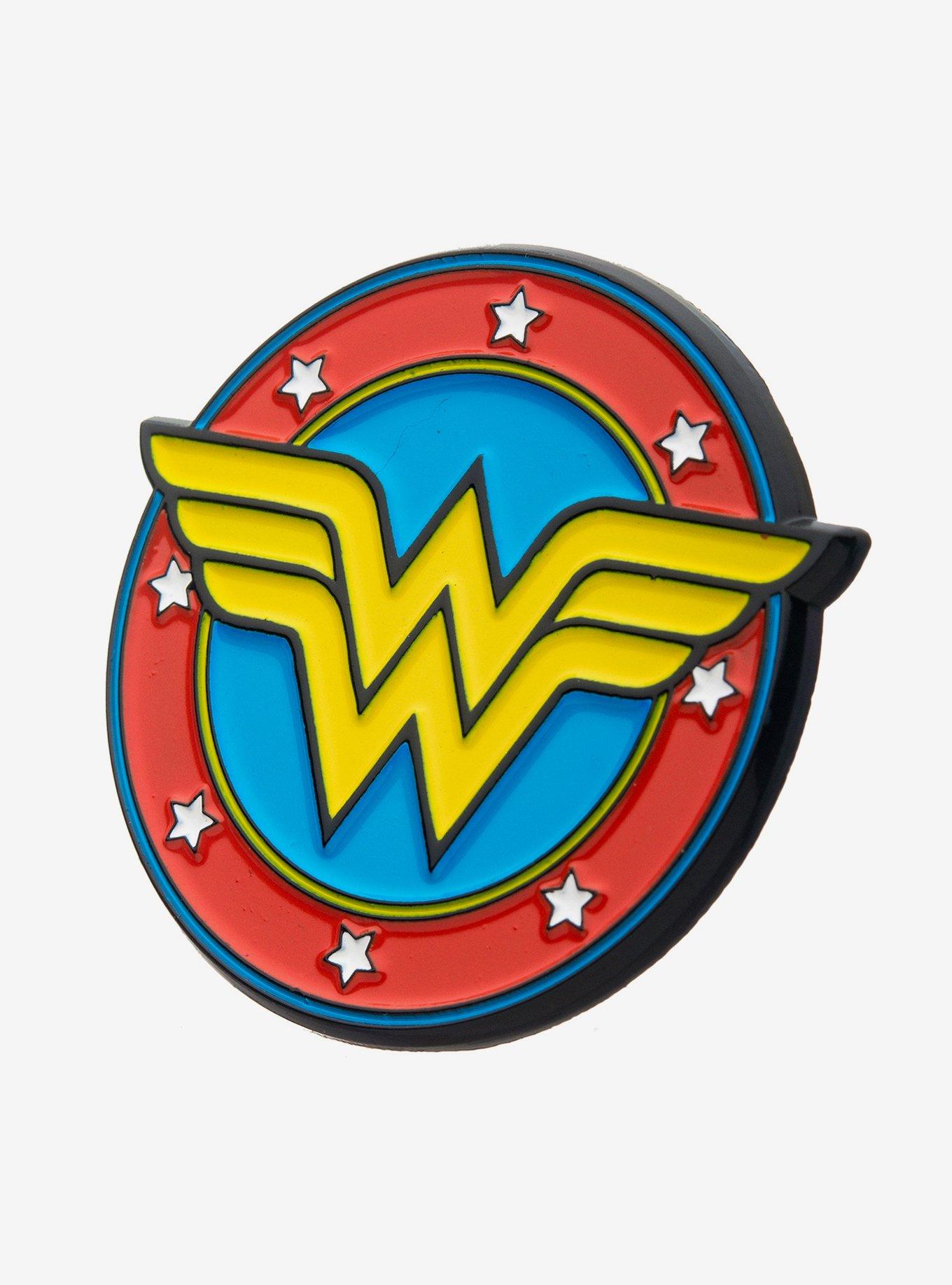 DC Comics Wonder Woman Logo Pin, , hi-res