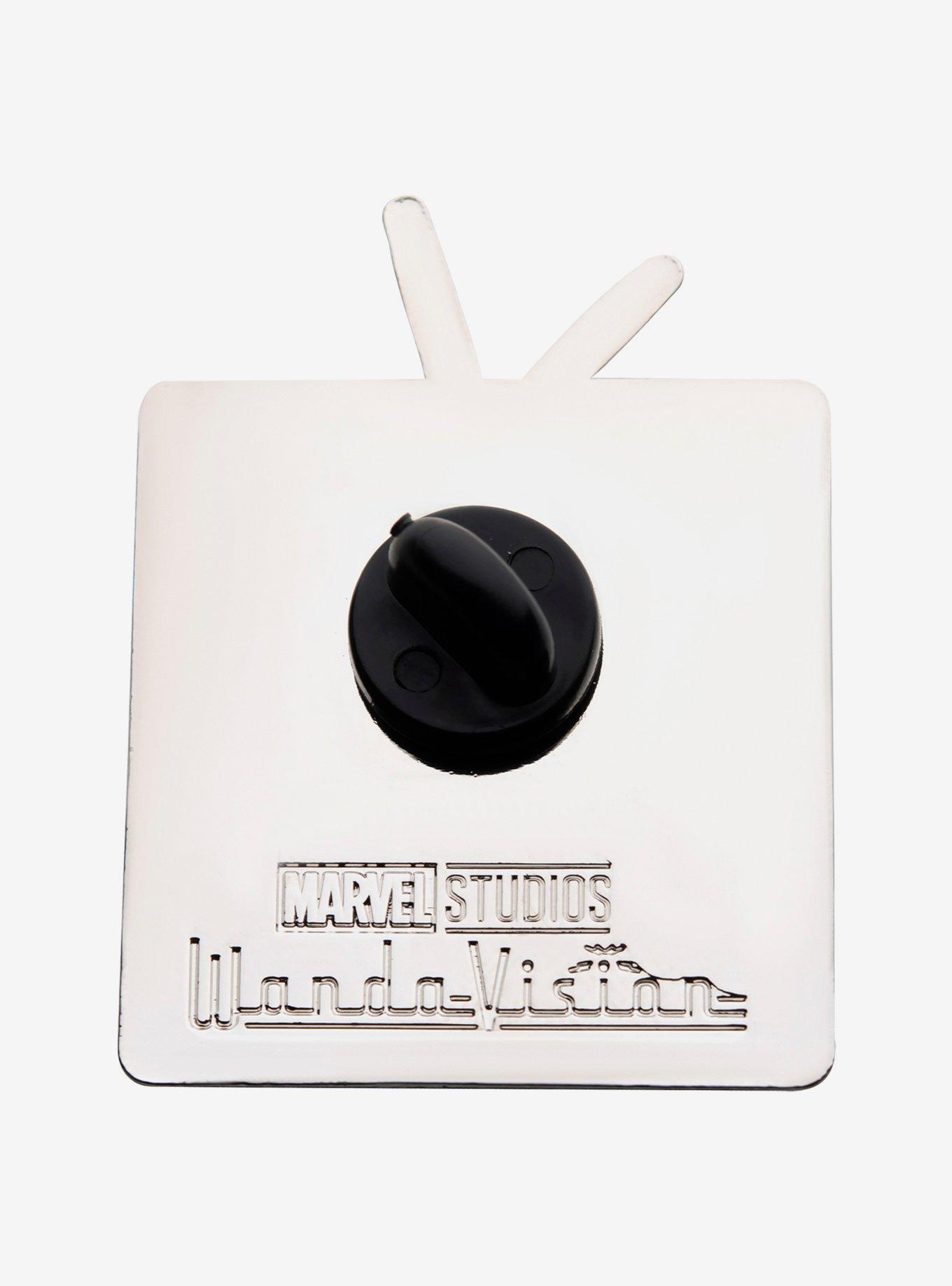 Marvel WandaVision Tv Logo Pin, , alternate
