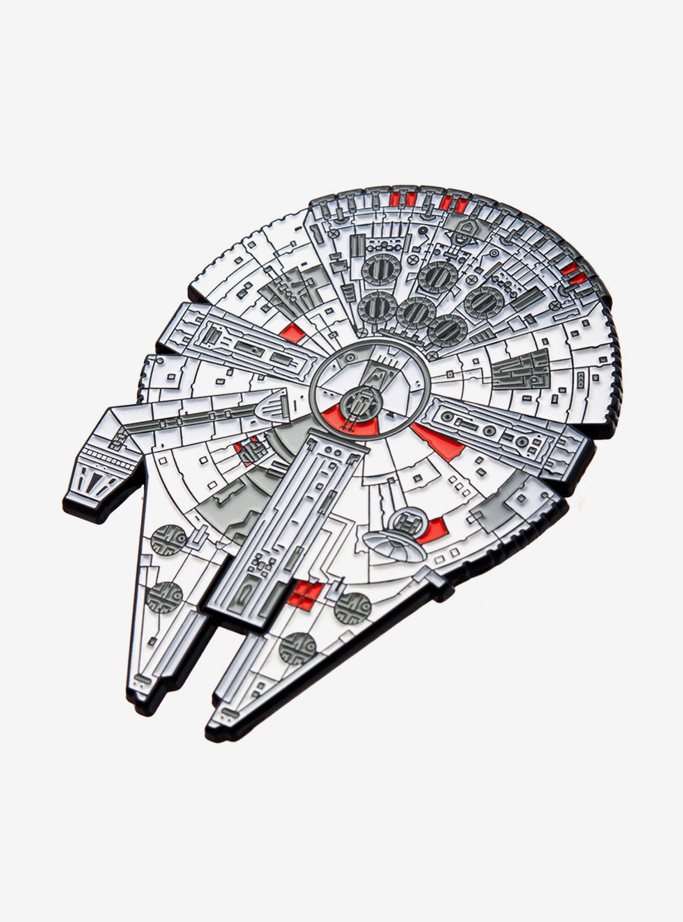 Star Wars Millennium Falcon Pin, , alternate