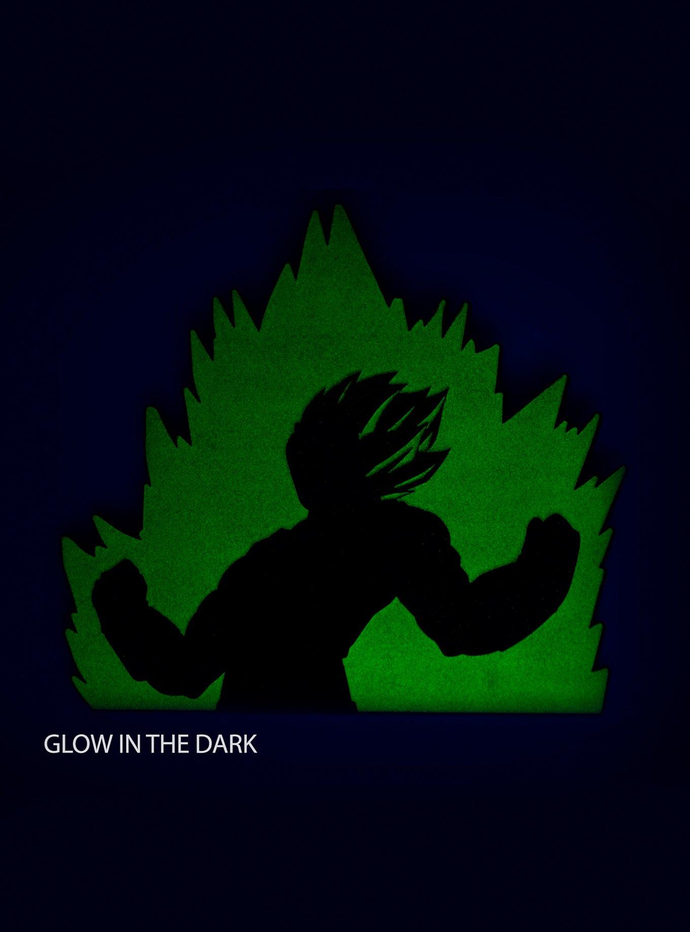 Dragon Ball Z Vegeta Magnetic Glow In The Dark Pin, , hi-res