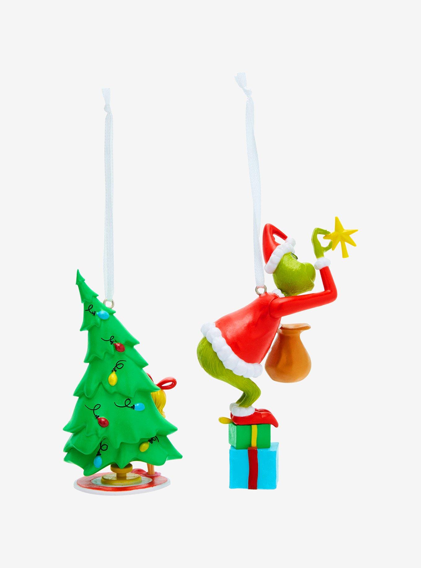 Hallmark How The Grinch Stole Christmas! Cindy-Lou & Grinch Ornament Set, , hi-res