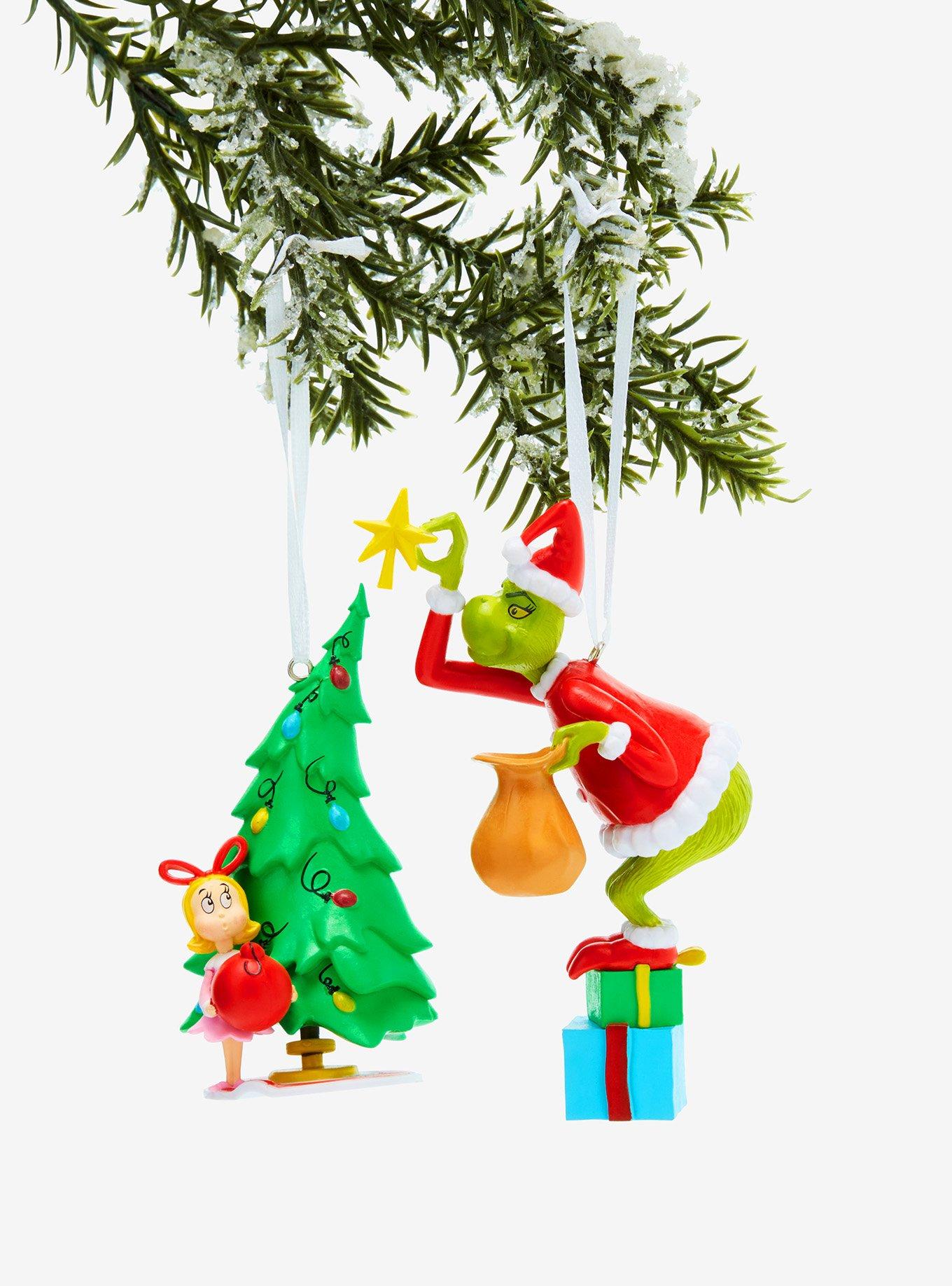 Hallmark How The Grinch Stole Christmas! Cindy-Lou & Grinch Ornament Set, , alternate