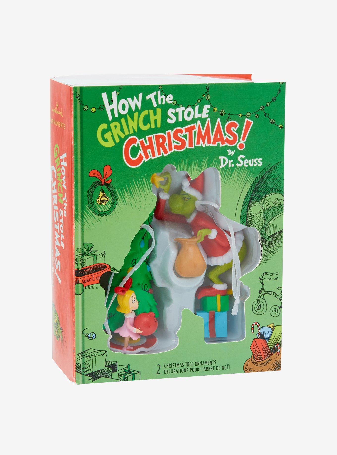 Hallmark How The Grinch Stole Christmas! Cindy-Lou & Grinch Ornament Set, , alternate