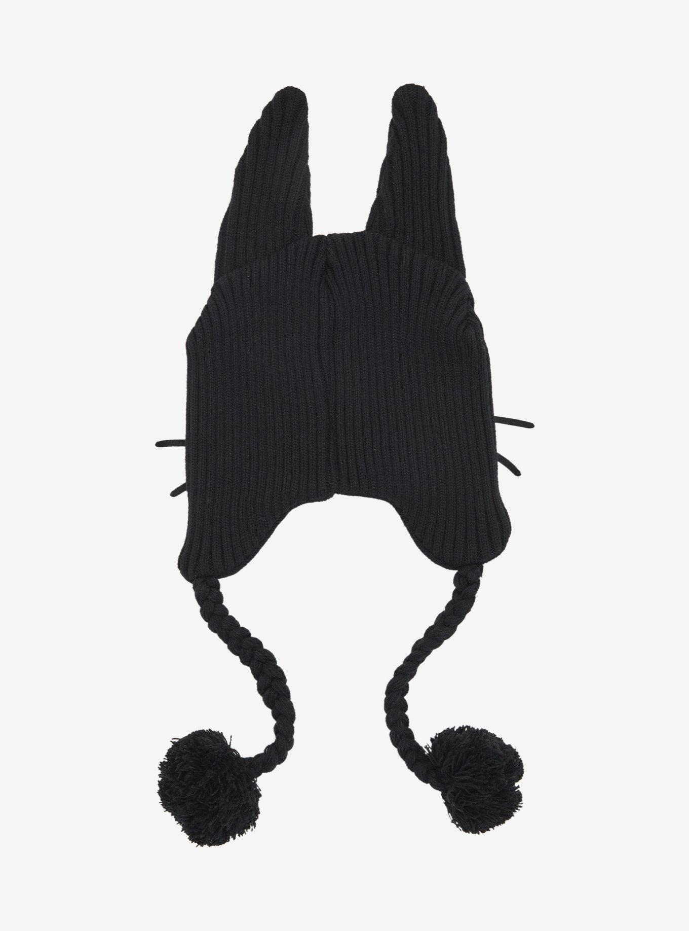 Studio Ghibli® Kiki's Delivery Service Jiji Tassel Pom Beanie, , alternate