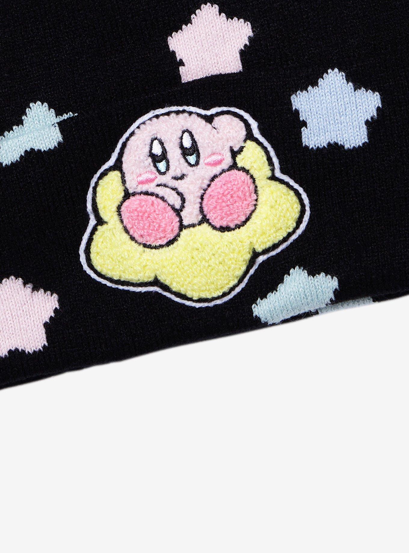 Kirby Star Fuzzy Pom Beanie, , alternate