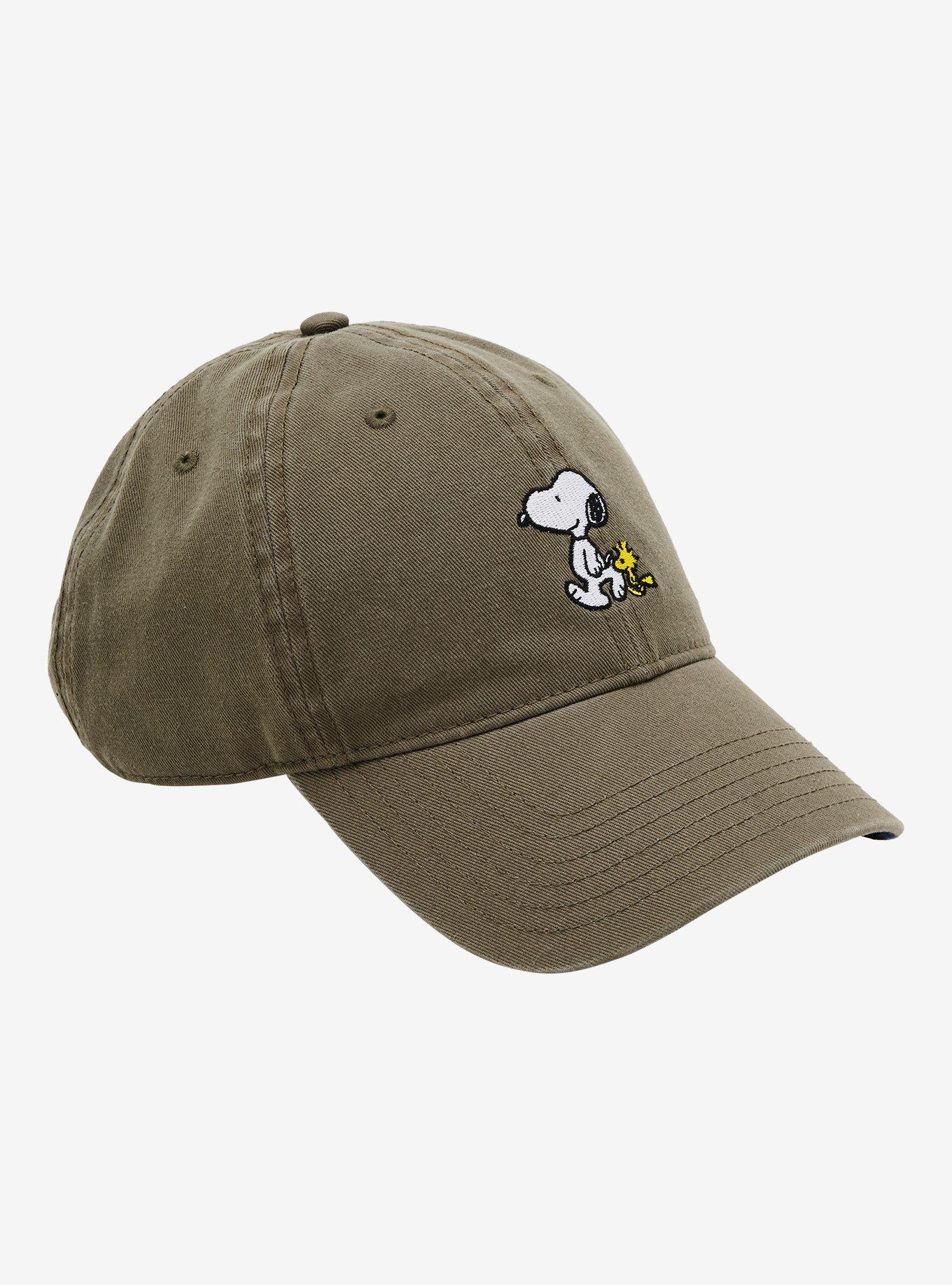 Peanuts Snoopy & Woodstock Ball Cap — BoxLunch Exclusive, , hi-res