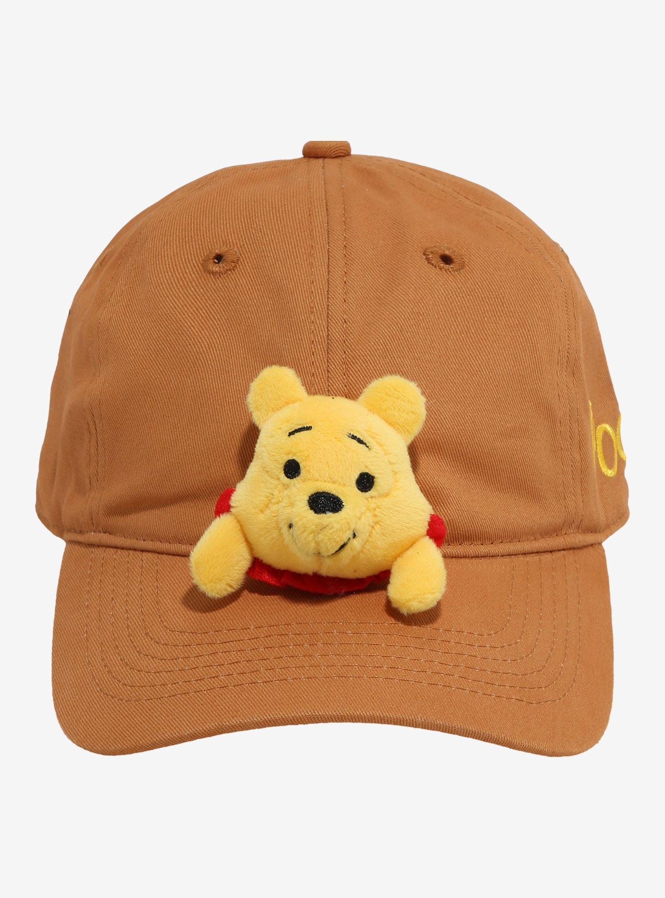 Disney Winnie the Pooh Figural Pooh Bear Ball Cap - BoxLunch Exclusive, , alternate