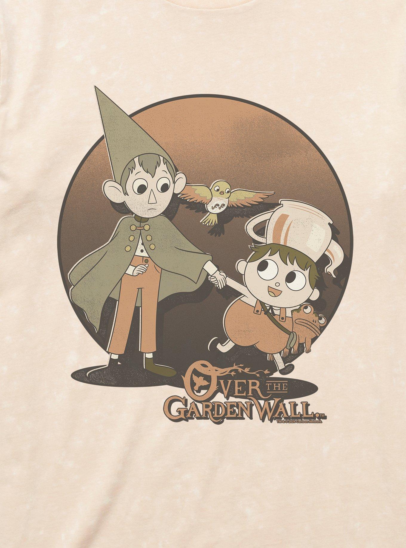Over The Garden Wall Wirt And Greg T-Shirt, NATURAL MINERAL WASH, alternate