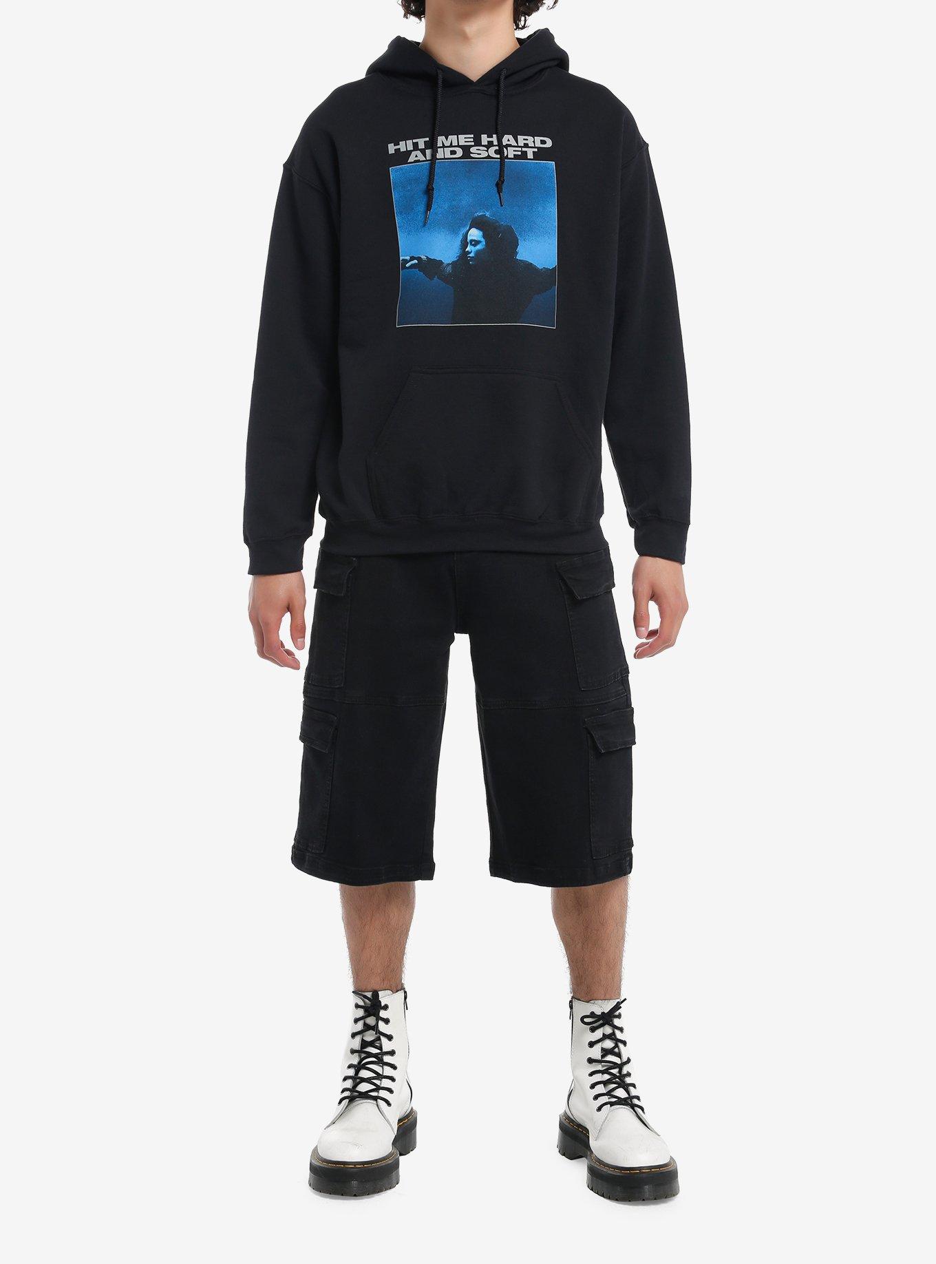 Billie Eilish Hit Me Hard And Soft Blue Floating Portrait Hoodie Hot Topic Exclusive, , hi-res