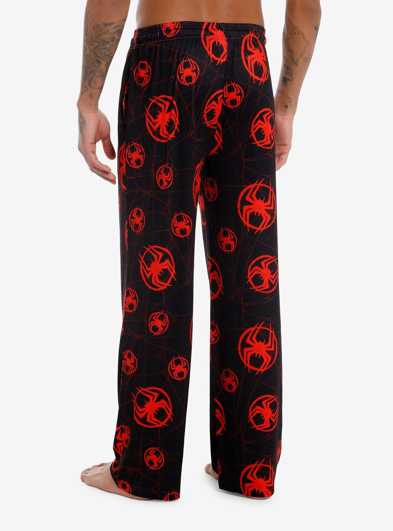 Marvel Spider-Man: Across The Spider-Verse Miles Morales Spider Pajama Pants, , hi-res