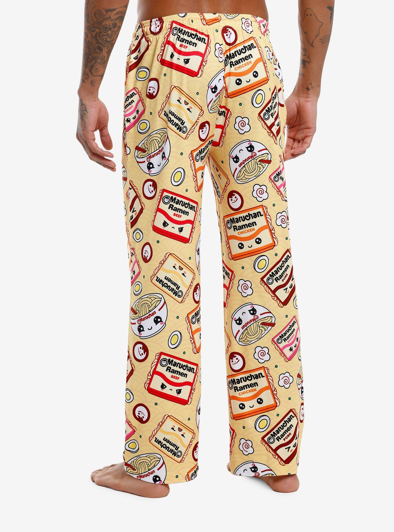 Maruchan Noodles Pajama Pants, MULTI, alternate