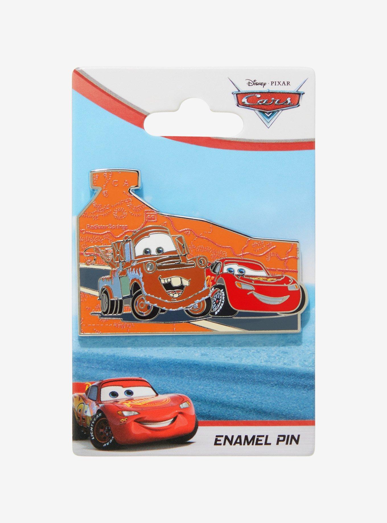 Disney Pixar Cars Lightning McQueen & Mater Radiator Springs Enamel Pin, , alternate