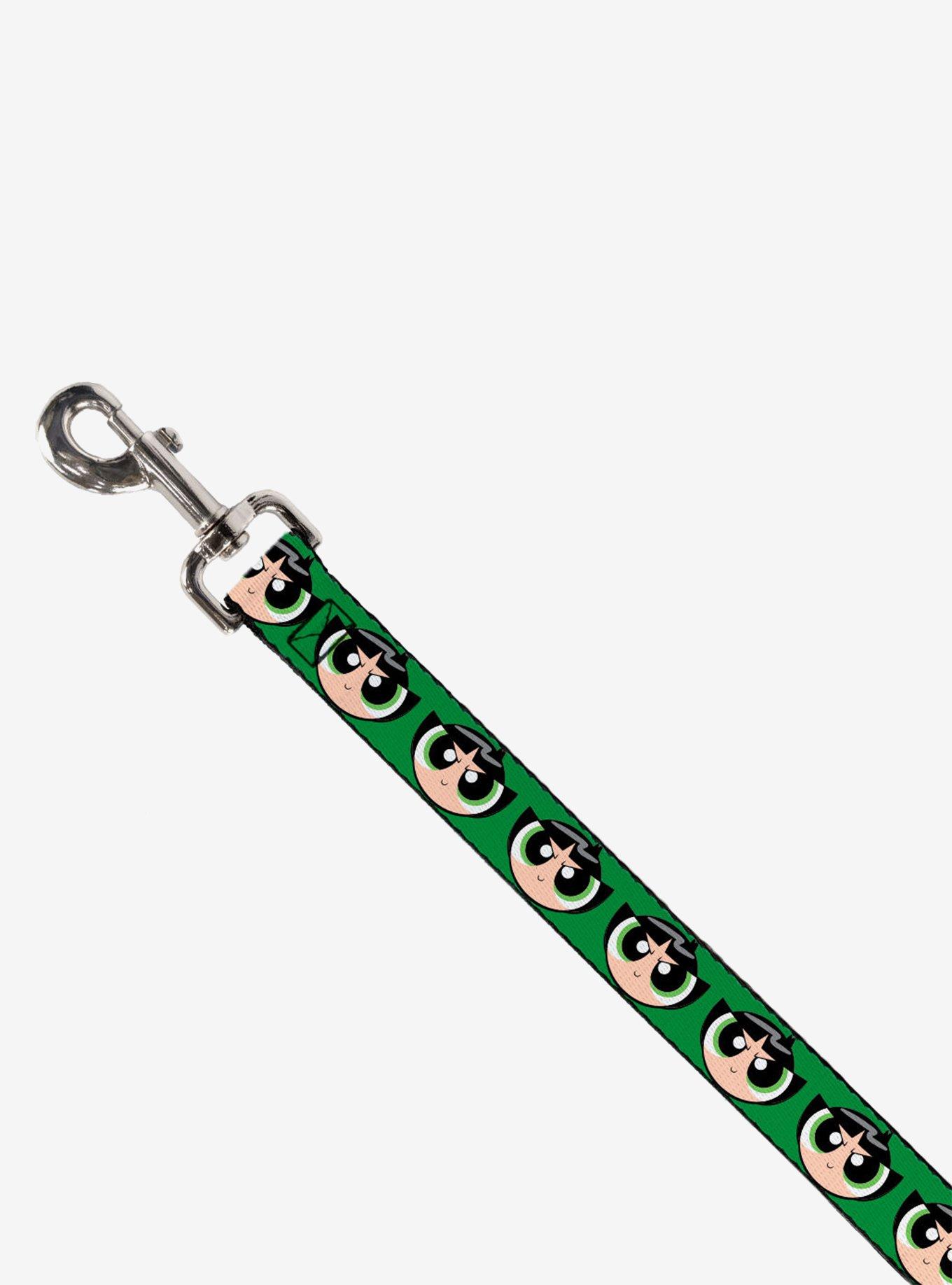 The Powerpuff Girls Buttercup Face Close Up Dog Leash, GREEN, alternate