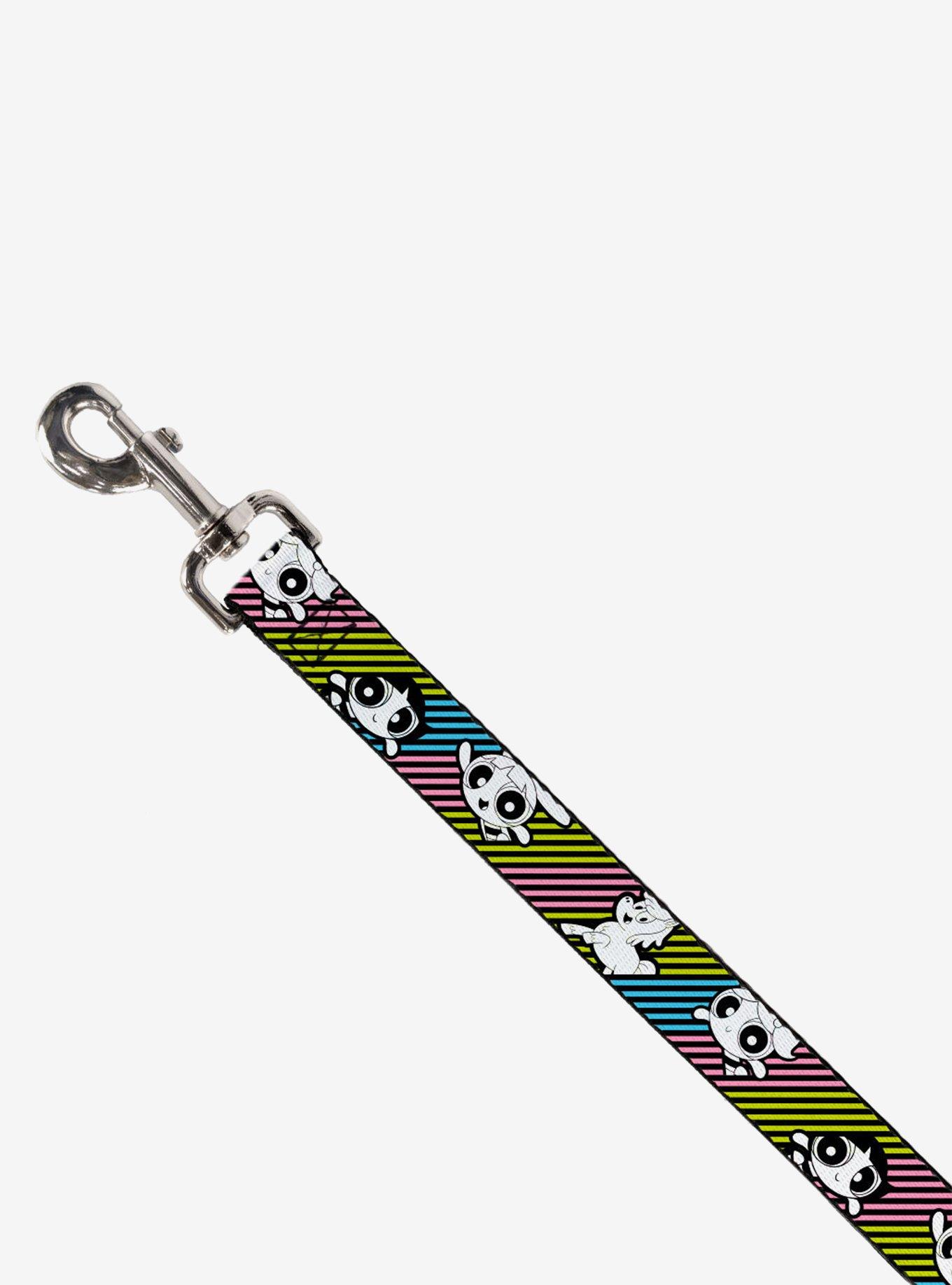 The Powerpuff Girls and Donny Stripe Pastel Dog Leash, MULTI, alternate