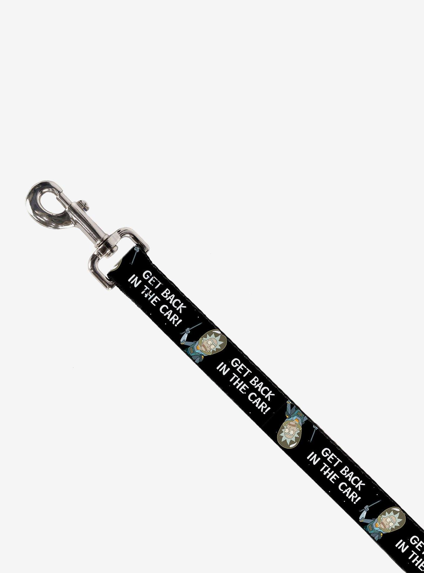 Rick and Morty Get Back The Car Pose Dog Leash