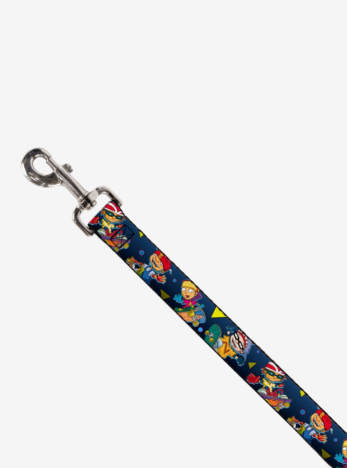 Rocket Power Character Poses Shapes Cool Dog Leash, BLUE, alternate