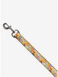 The Wizard of Oz Characters Scenes And Icons Collage Dog Leash, BRIGHT YELLOW, alternate