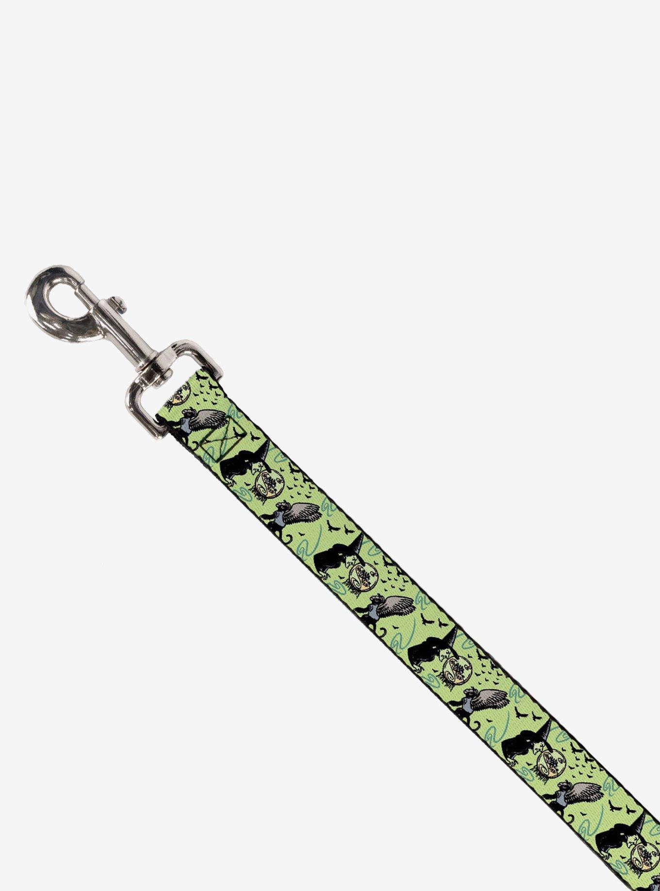 The Wizard of Oz Wicked Witch of the West Flying Monkeys Dog Leash, GREEN, alternate