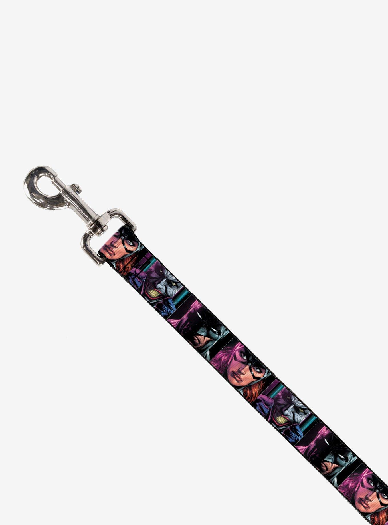 DC Comics Batman Batgirl Joker Comic Book Cover Face Dog Leash, , hi-res