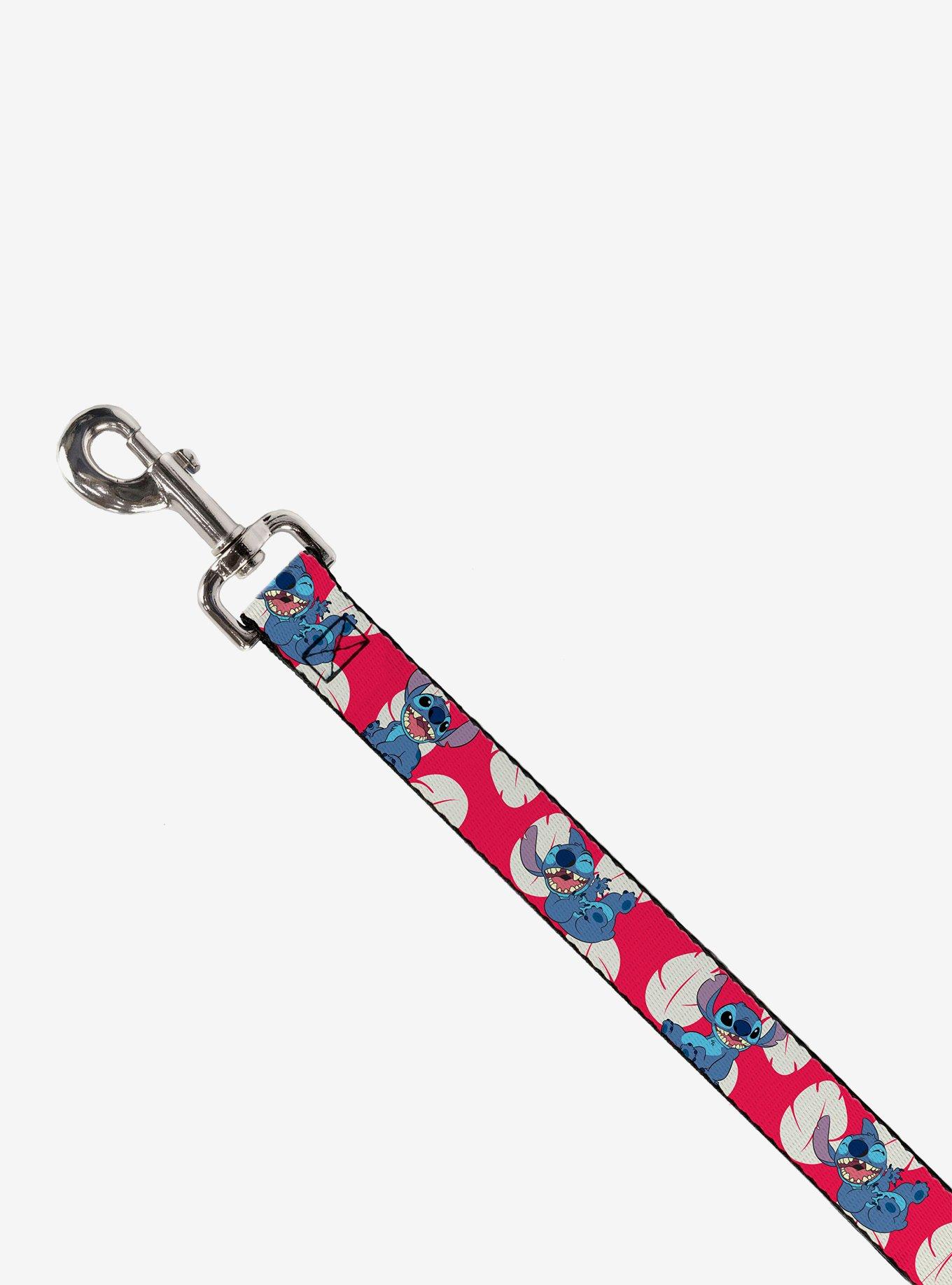 Disney Lilo & Stitch 4 Poses Lilo Dress Leaves Dog Leash, RED, alternate