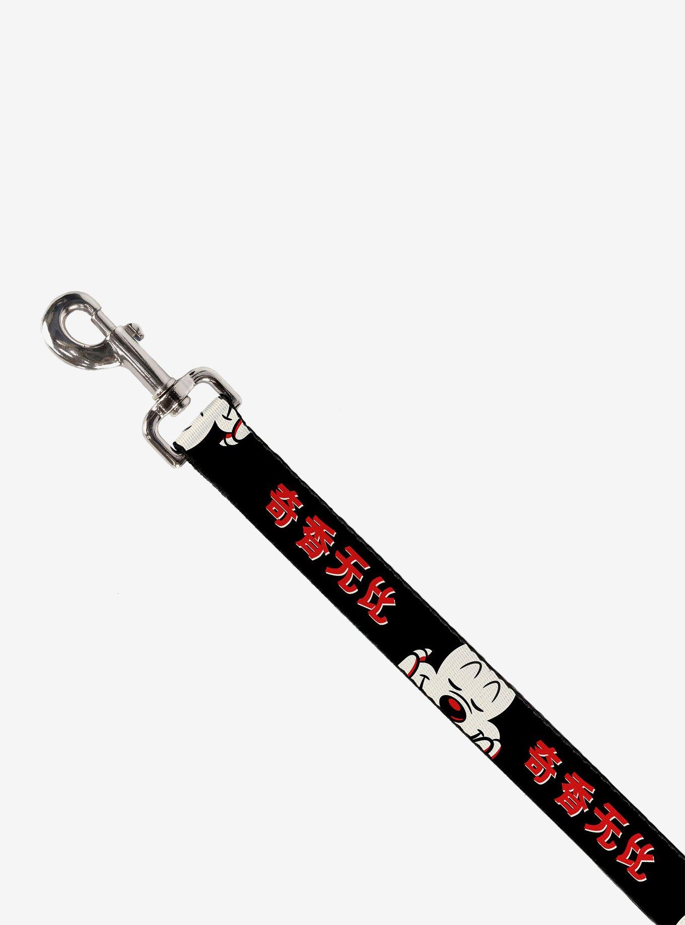 Disney Mickey Mouse Smelling Pose Dog Leash, BLACK, alternate