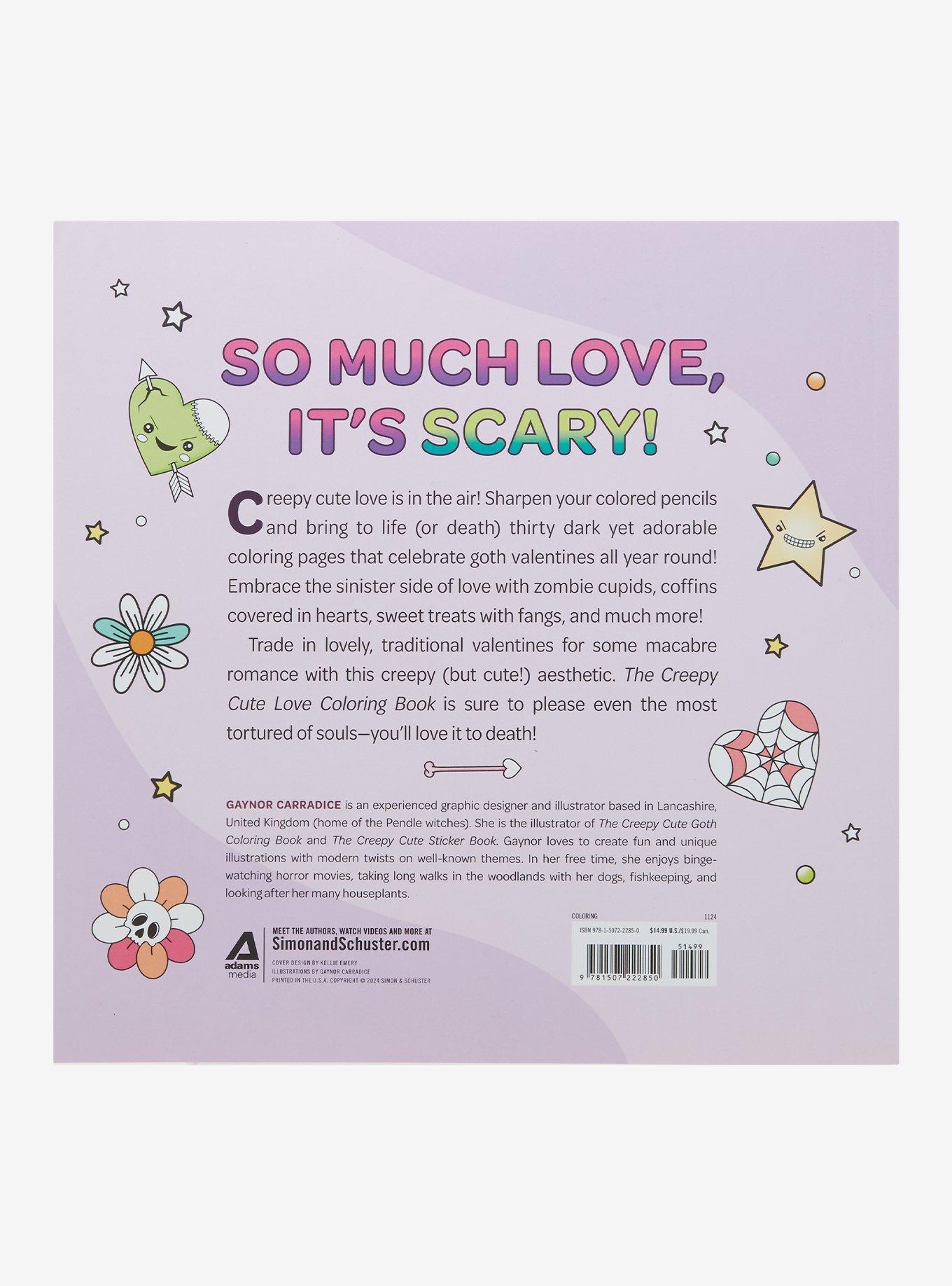 The Creepy Cute Love Coloring Book, , hi-res
