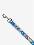 Invader Zim and GIR Poses and Planets Dog Leash, BLUE, alternate