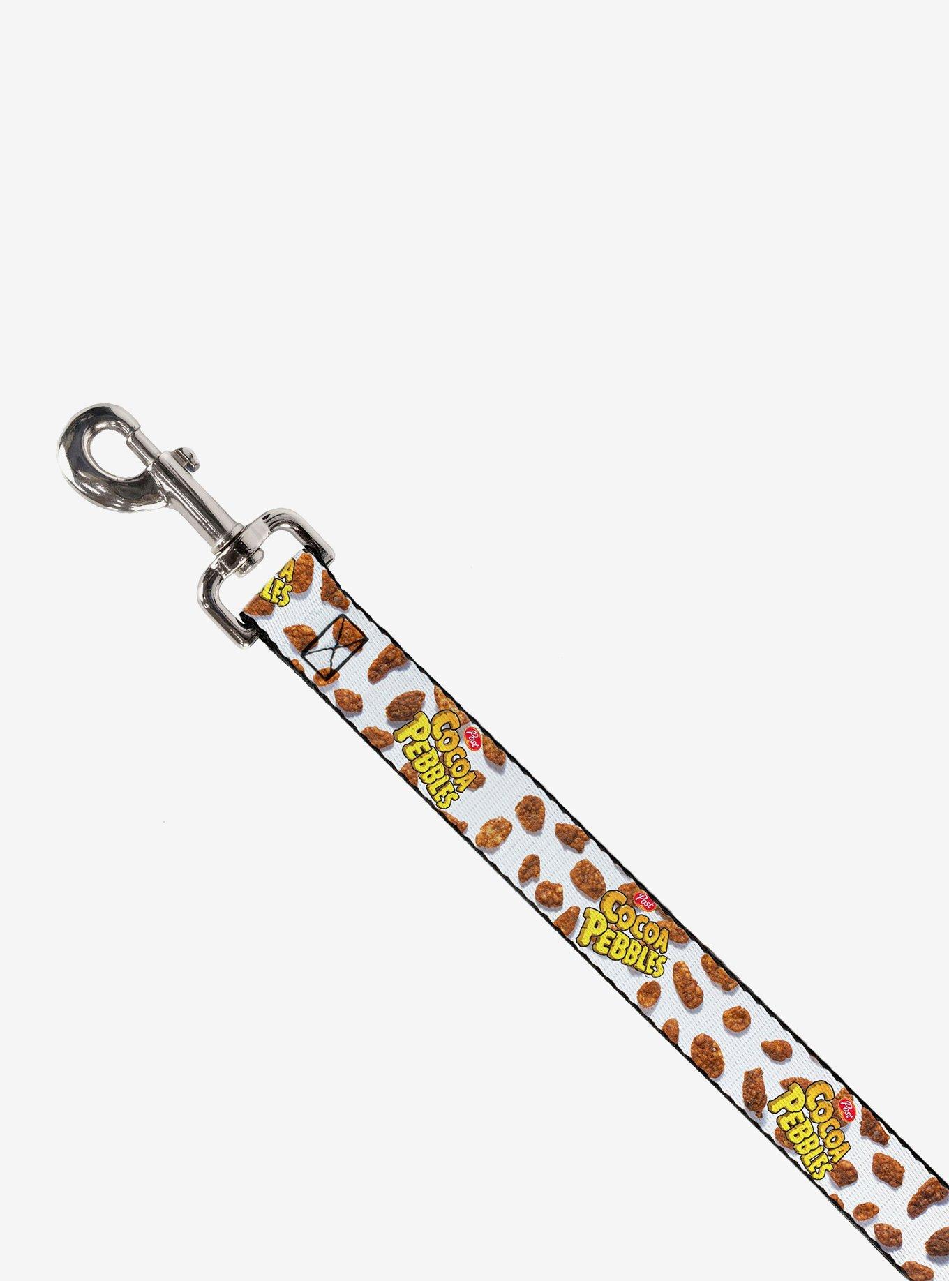 The Flintstones Cocoa Pebbles Cereal Pebbles Scattered Dog Leash, , hi-res