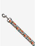 The Powerpuff Girls Expressions Stacked Dog Leash, MULTI, alternate