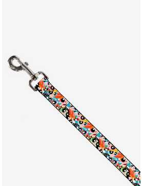 The Powerpuff Girls Expressions Stacked Dog Leash, , hi-res
