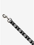 Yellowstone Dutton Ranch and Native American Icons Dog Leash, BLACK, alternate