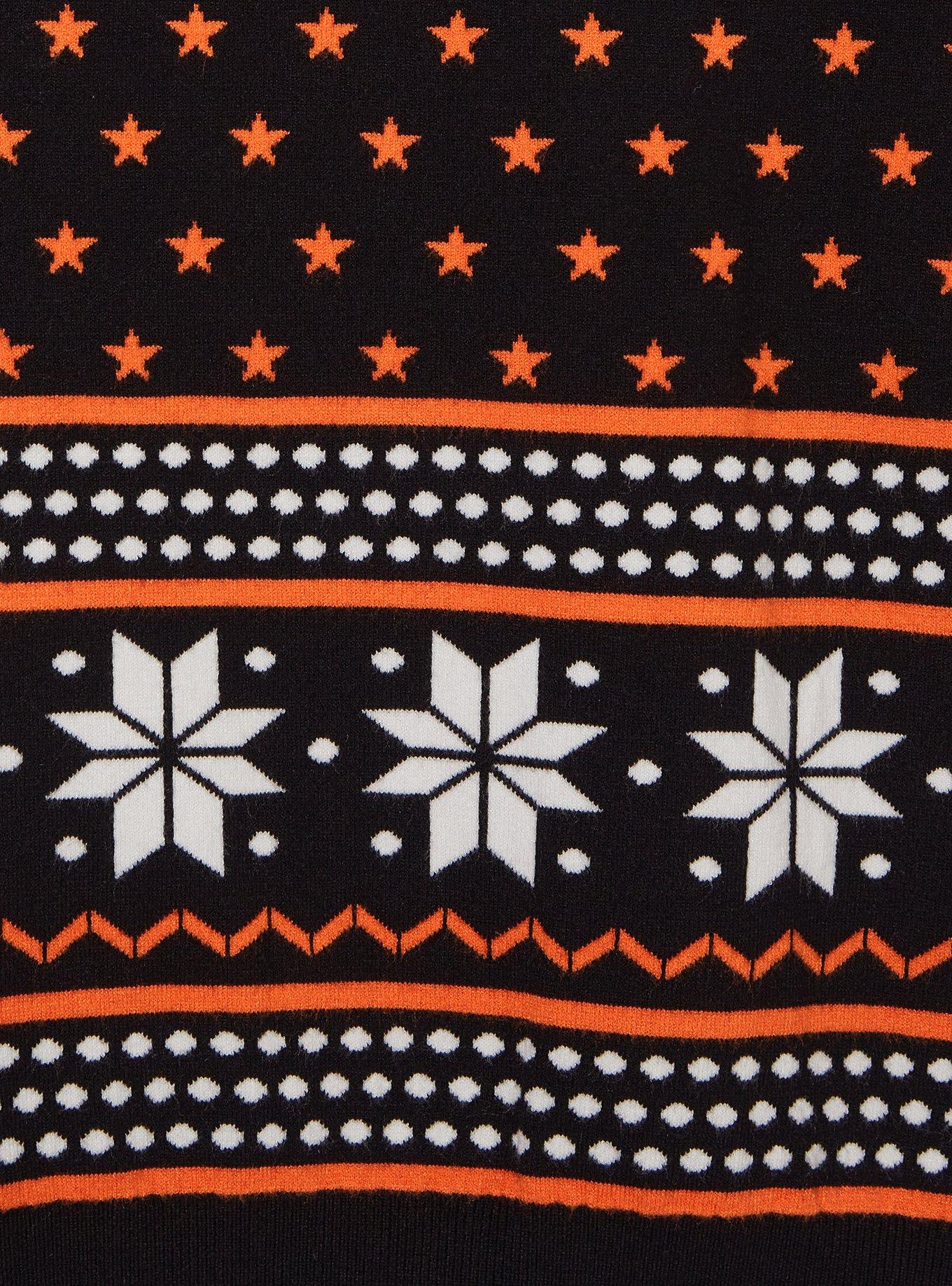 Dragon Ball Z Goku Holiday Sweater &mdash; BoxLunch Exclusive, ORANGE, alternate