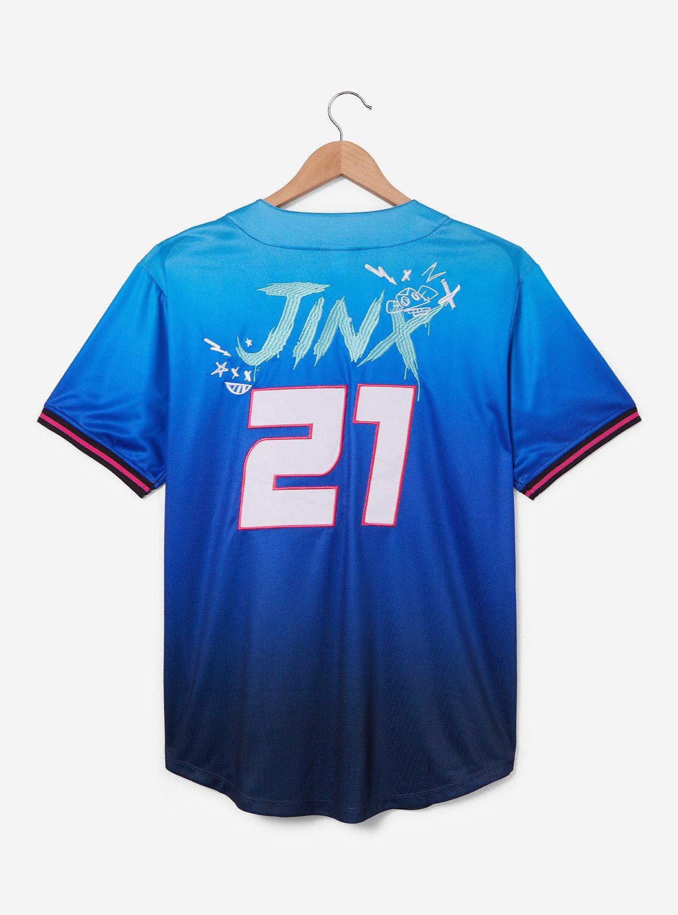 Arcane Jinx Baseball Jersey - BoxLunch Exclusive, , hi-res