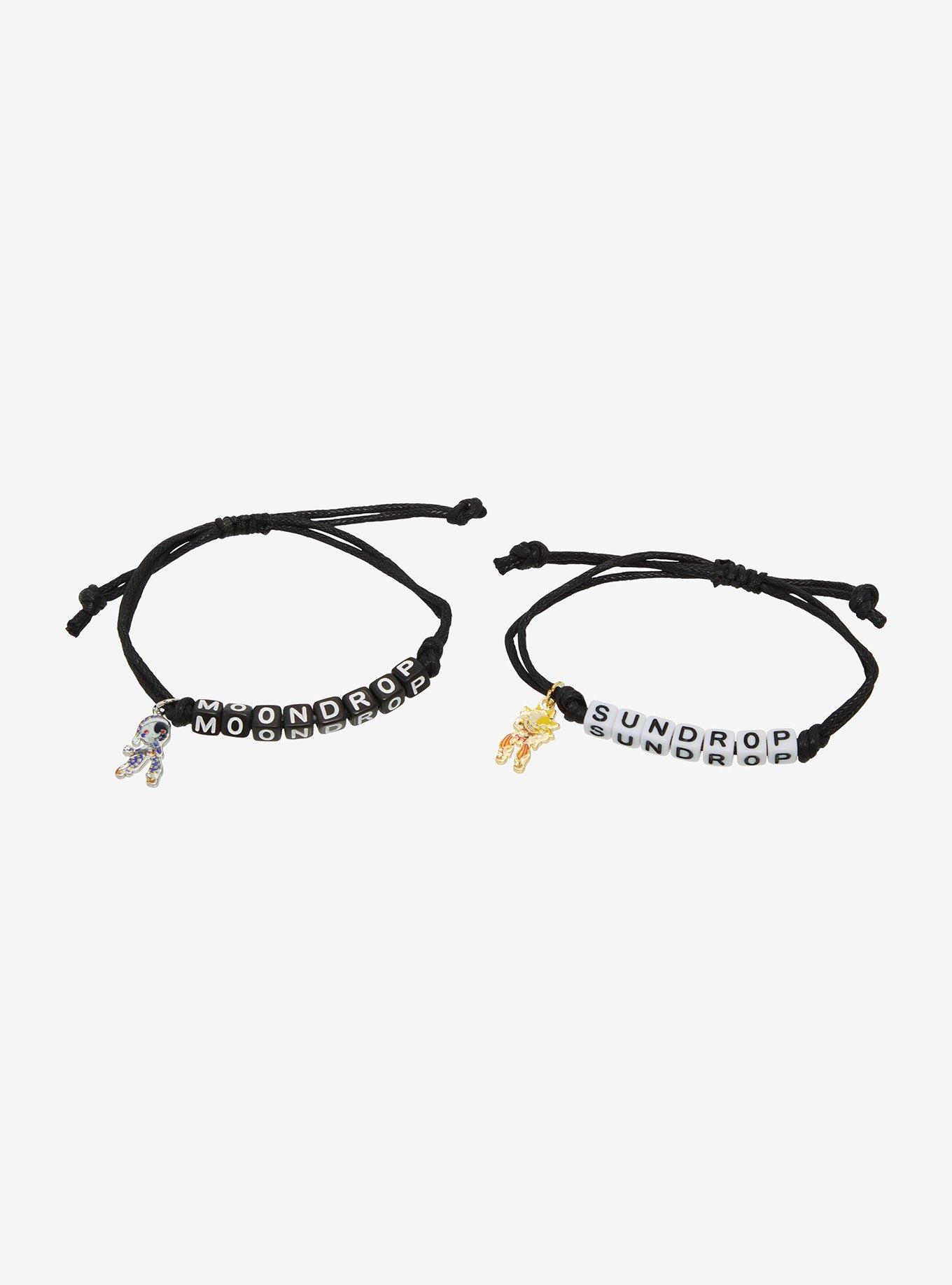 Five Nights At Freddy's: Security Breach Sun & Moon Bead Best Friend Cord Bracelet Set, , alternate