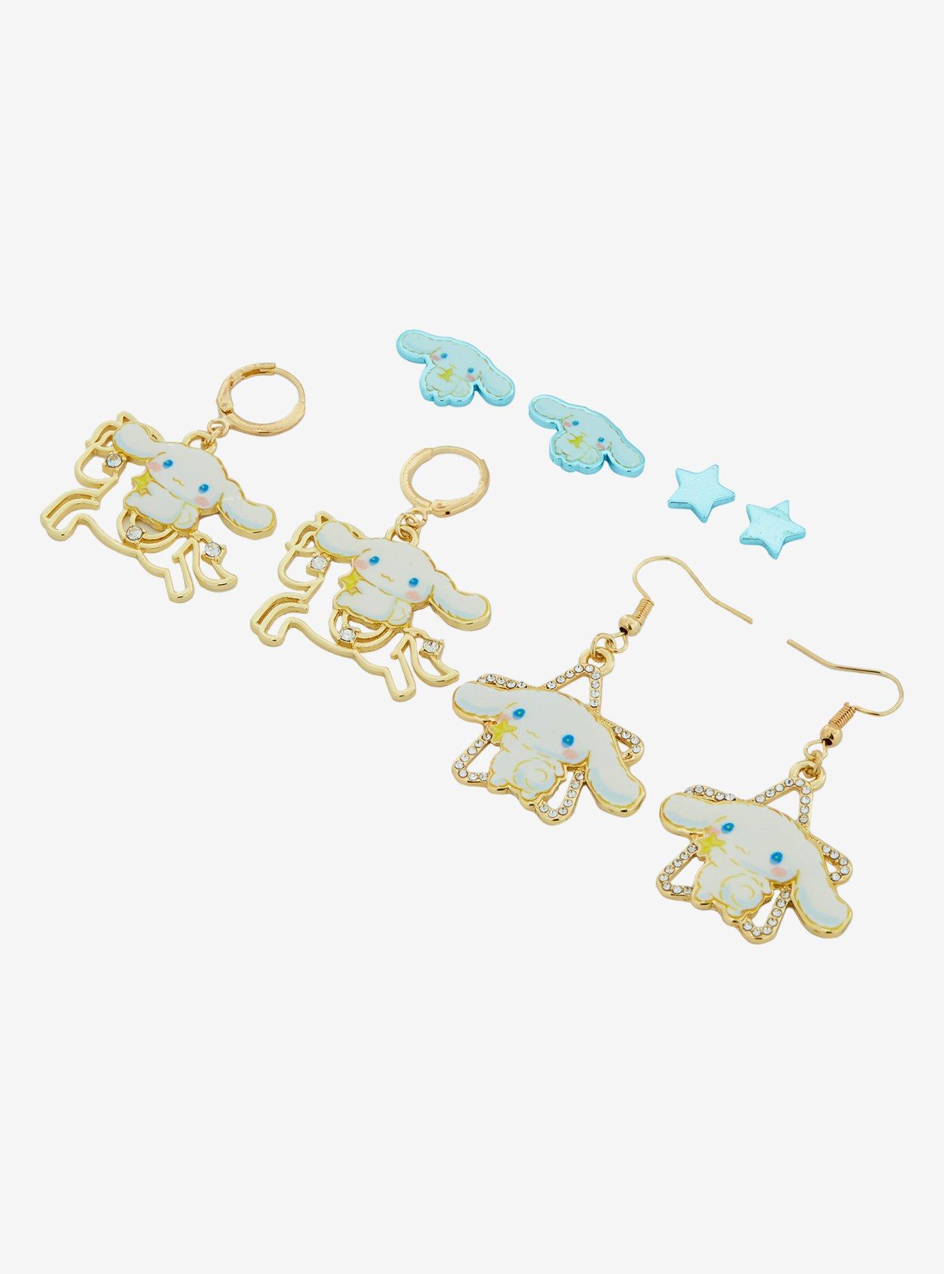 Cinnamoroll Stars Earring Set, , hi-res