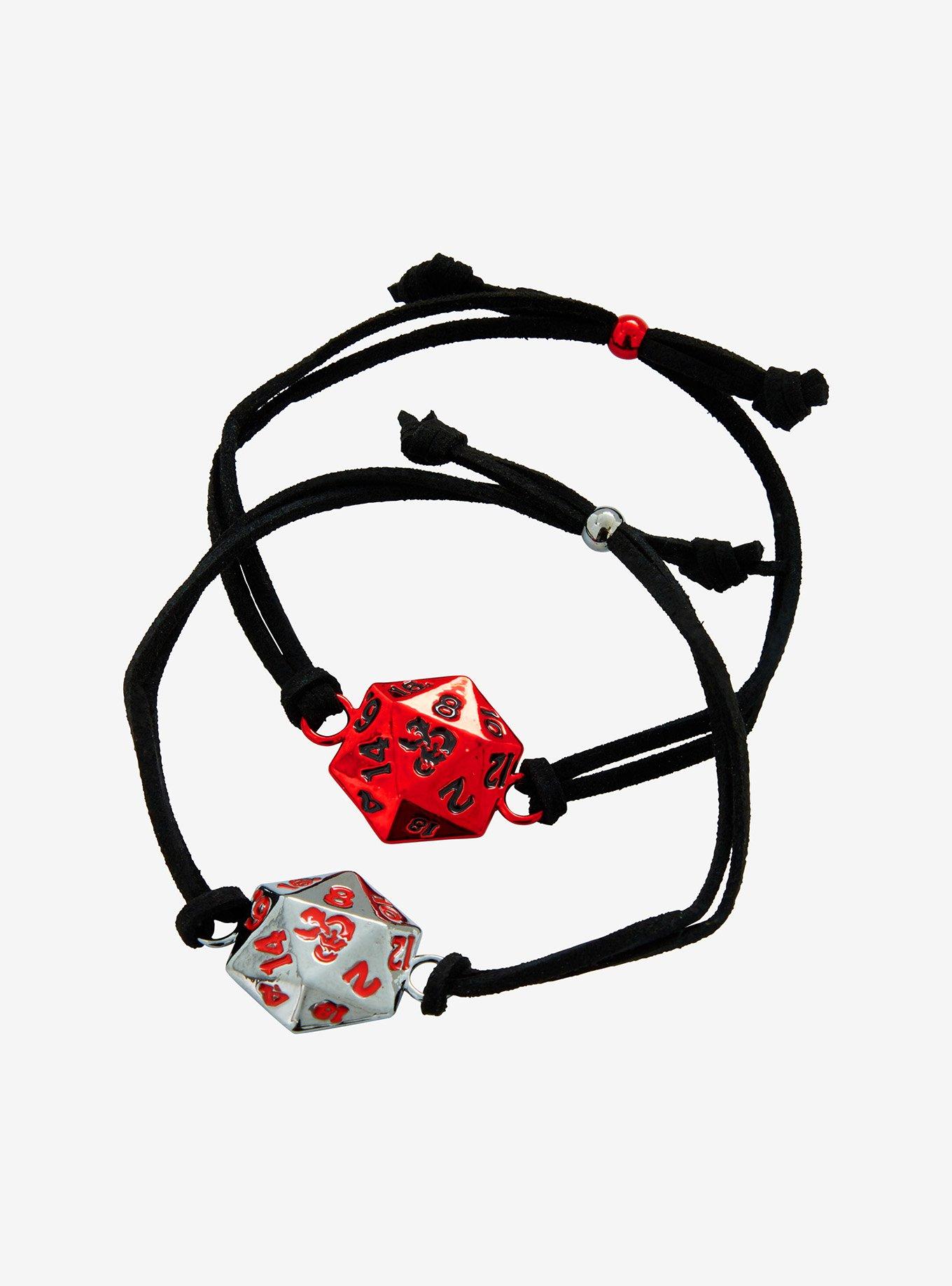 Dungeons & Dragons Dice Best Friend Bracelet Set, , hi-res