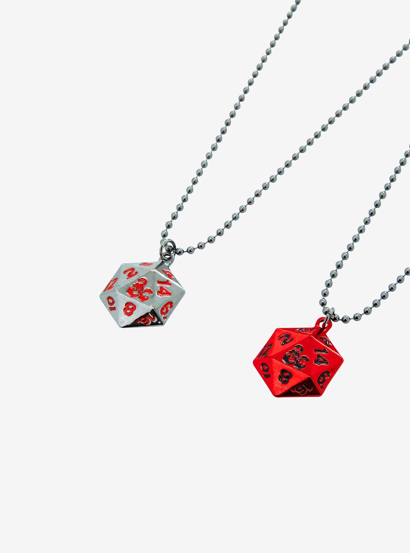 Dungeons & Dragons Dice Best Friend Necklace Set, , hi-res