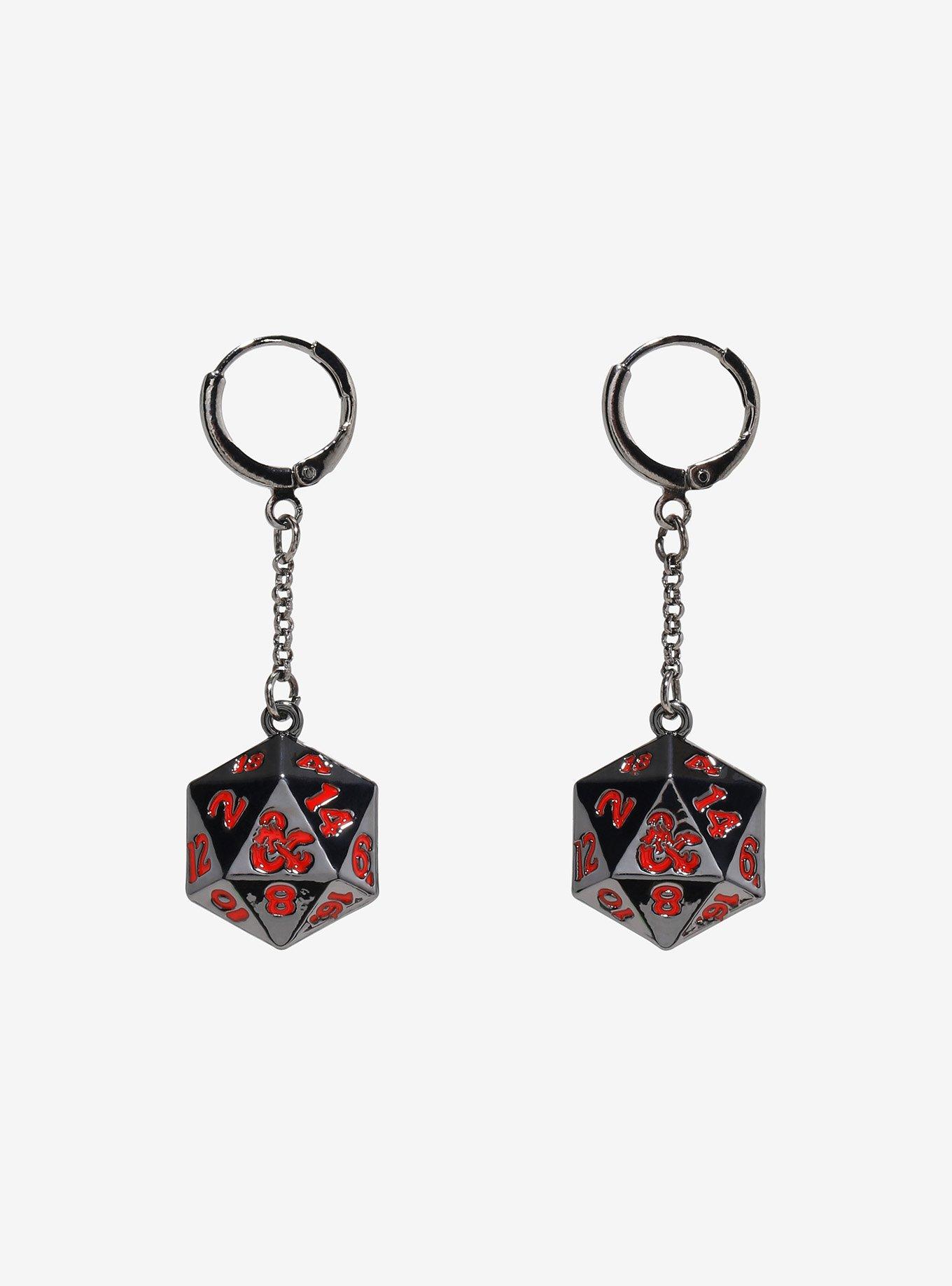 Dungeons & Dragons Dice Drop Earrings, , hi-res