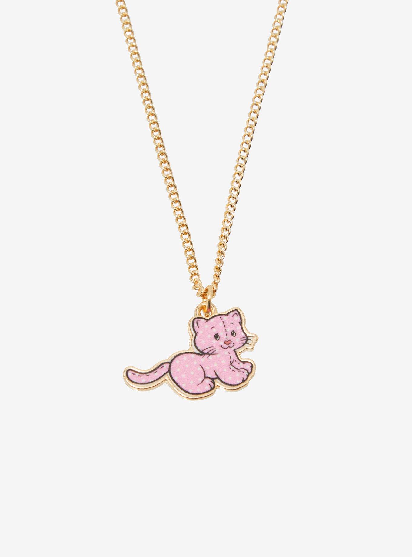 Strawberry Shortcake Custard Best Friend Necklace Set, , alternate