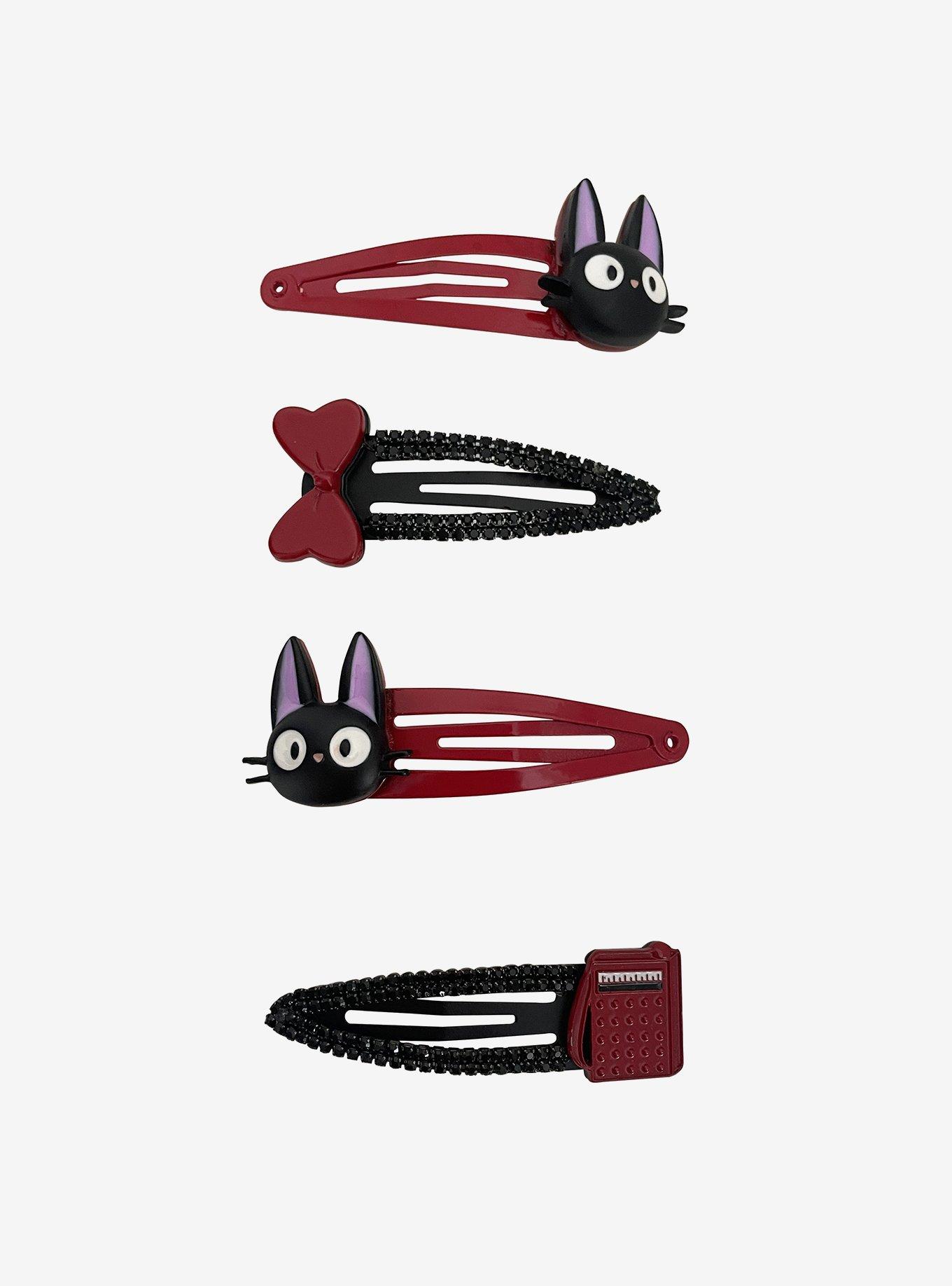 Studio Ghibli® Kiki's Delivery Service Jiji Icon Hair Clip Set, , hi-res