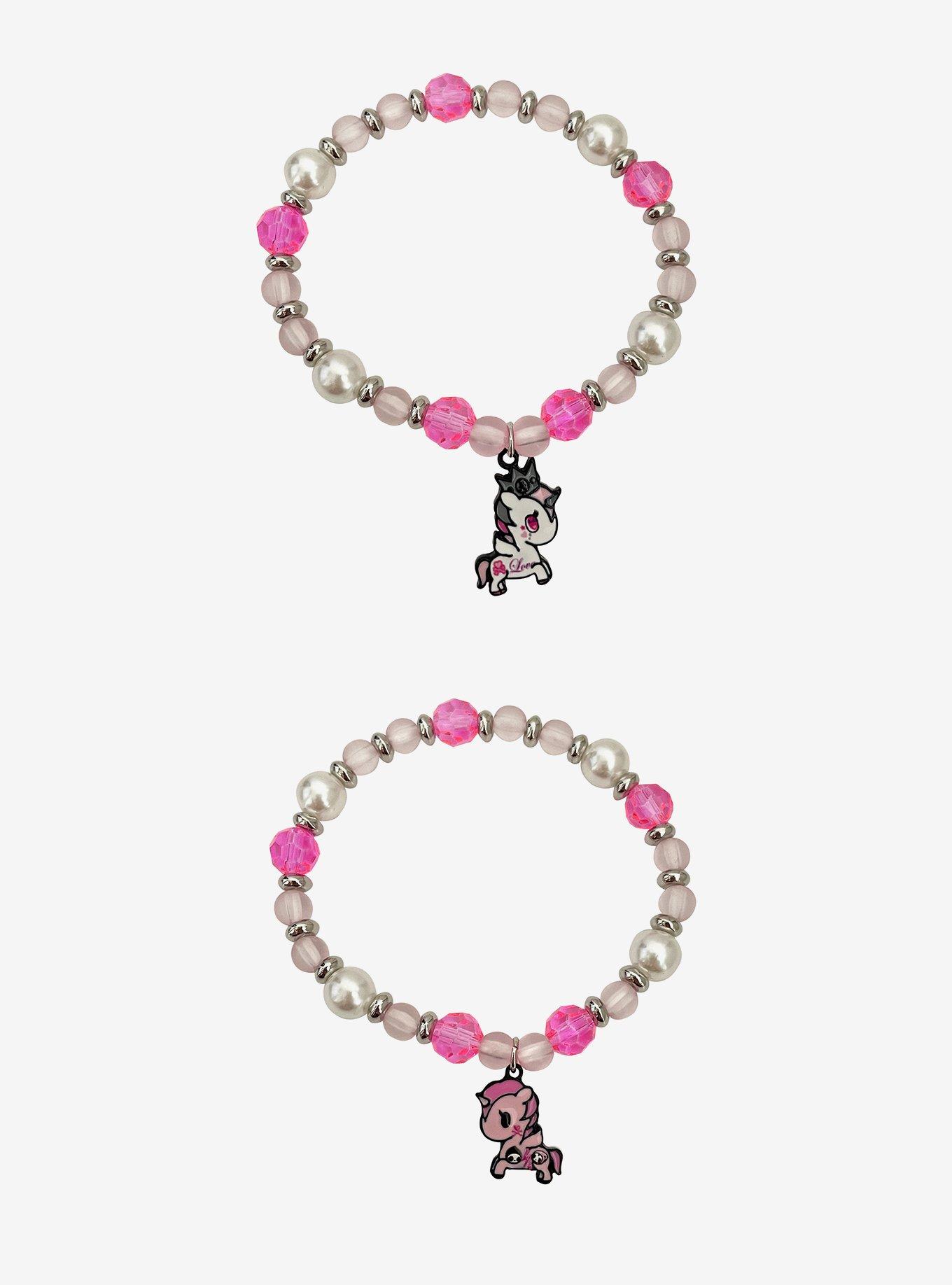 Tokidoki Unicorno Best Friend Bead Bracelet Set, , hi-res