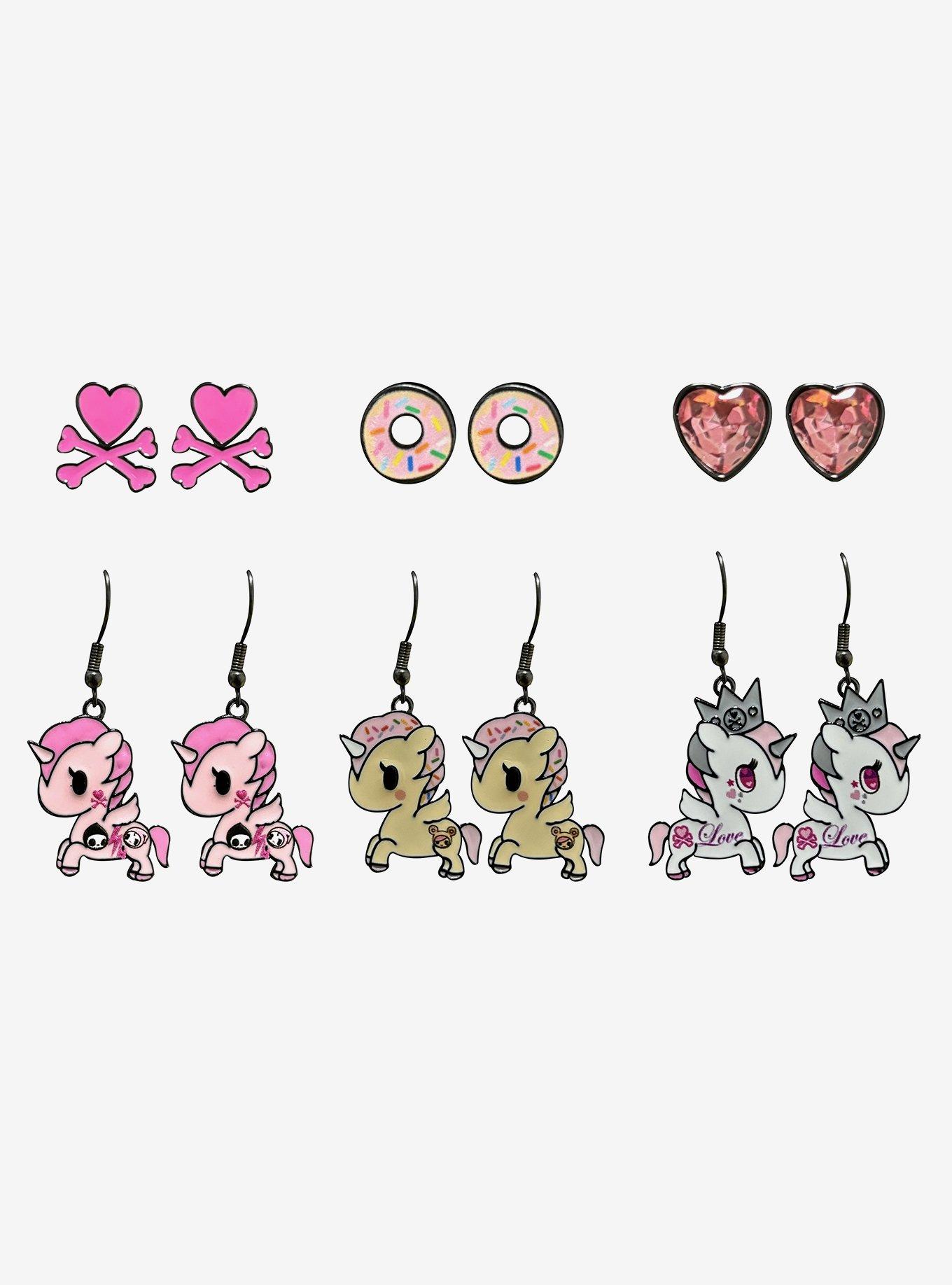 Tokidoki Unicorno Earring Set, , alternate