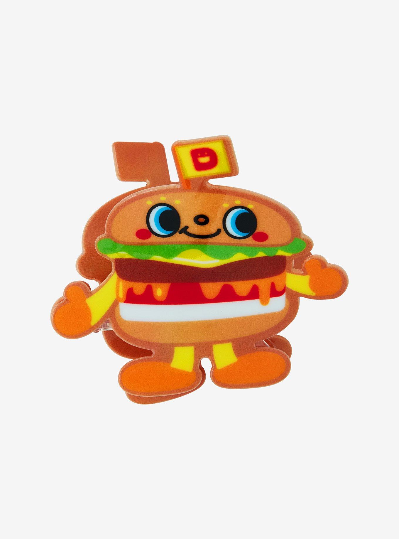 Dokidoki Yummychums Burger Claw Hair Clip, , hi-res